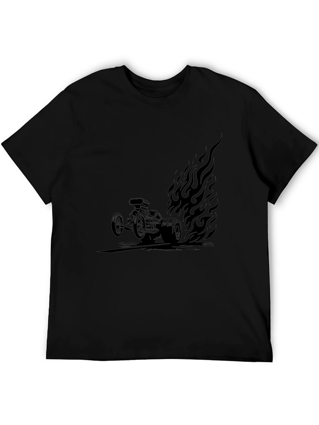 Black Hot Rod Graphic Tee