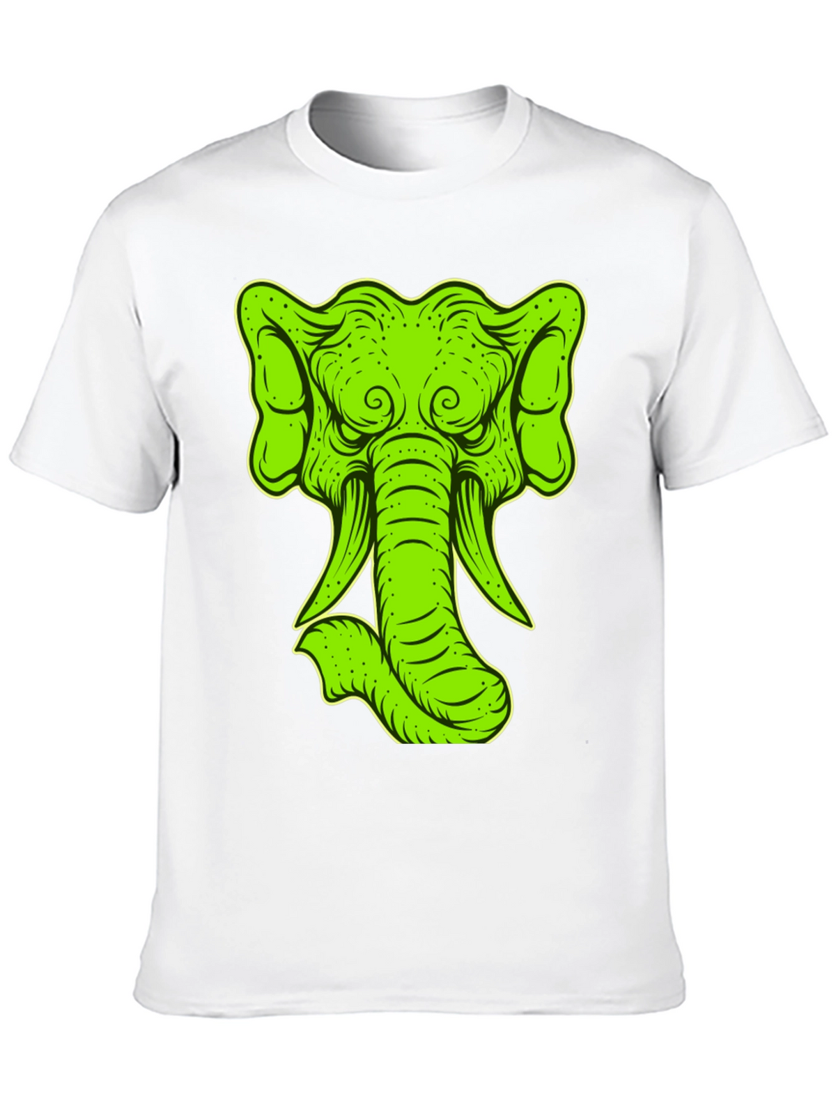Elephant Graphic Tee - Black T-Shirt