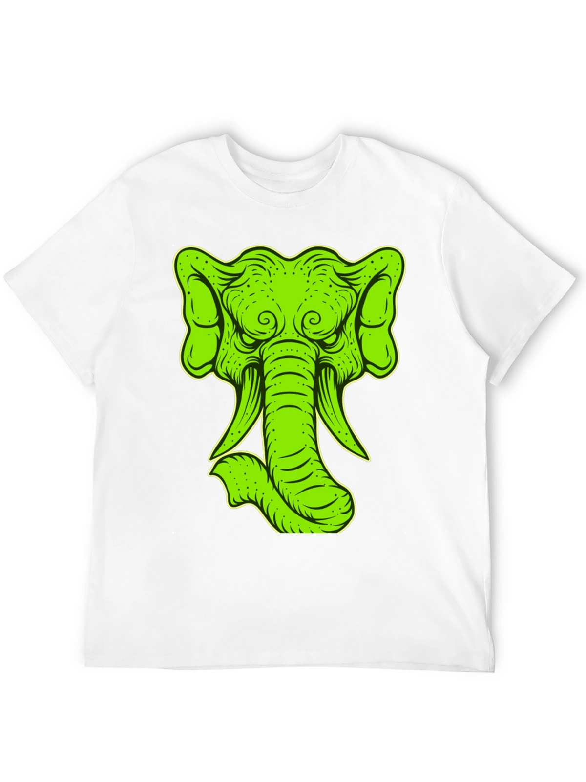 Elephant Graphic Tee - Black T-Shirt