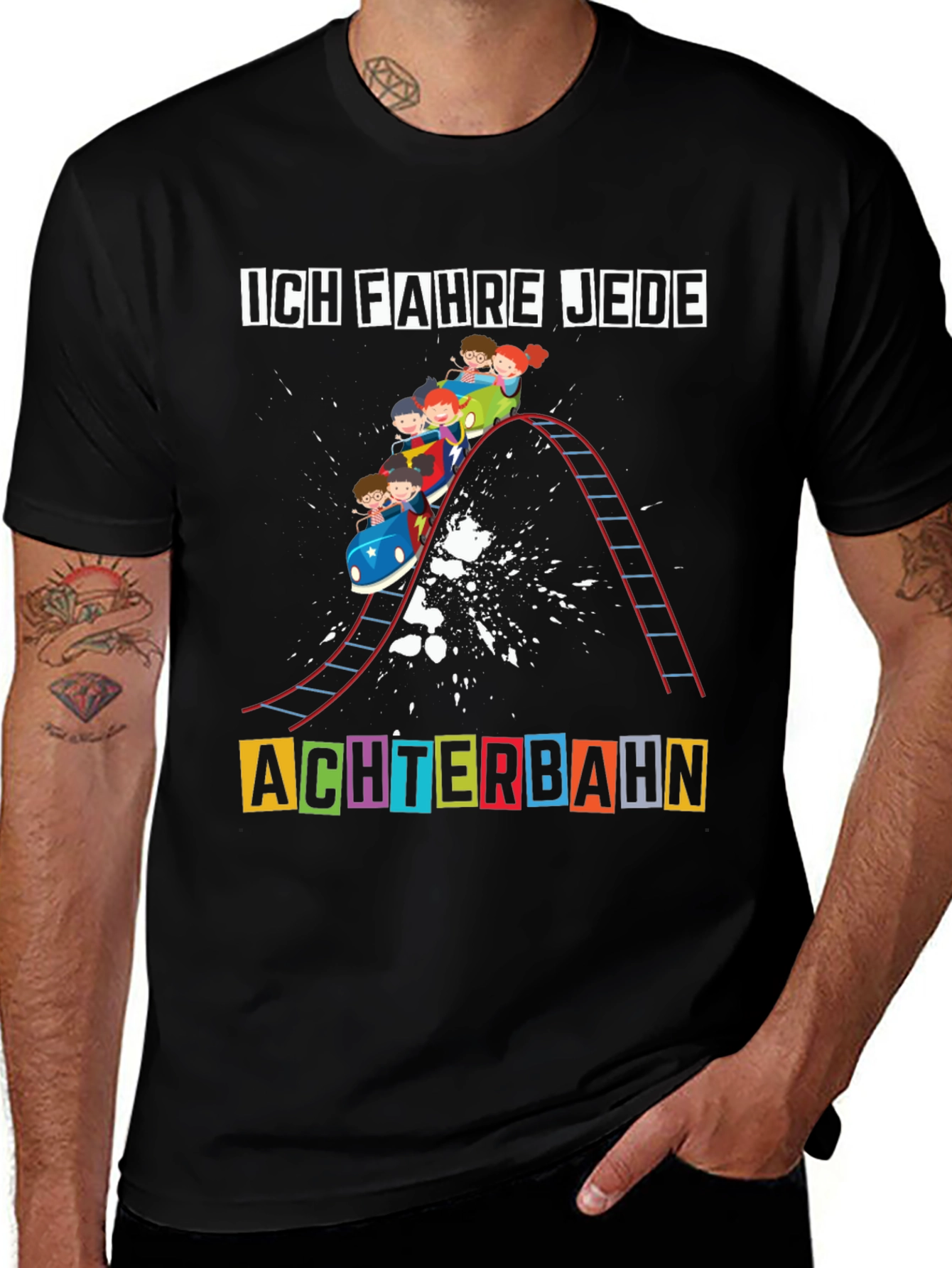 Funny German Roller Coaster T-Shirt