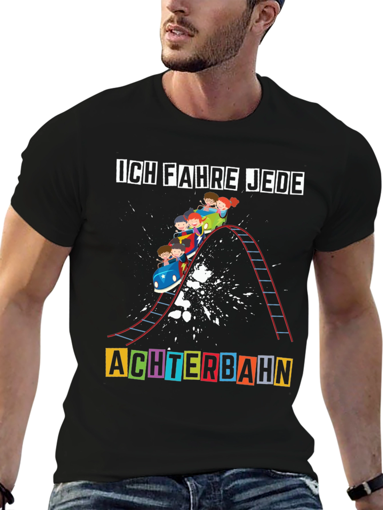 Funny German Roller Coaster T-Shirt