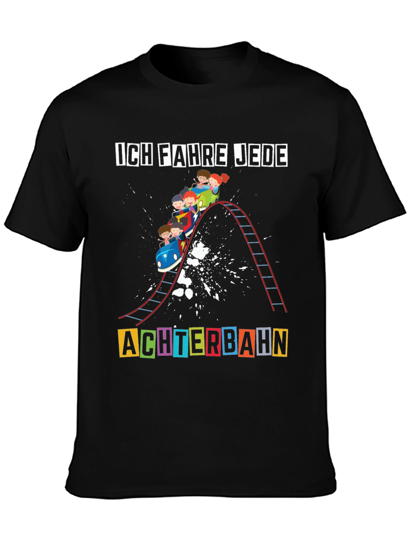 Funny German Roller Coaster T-Shirt