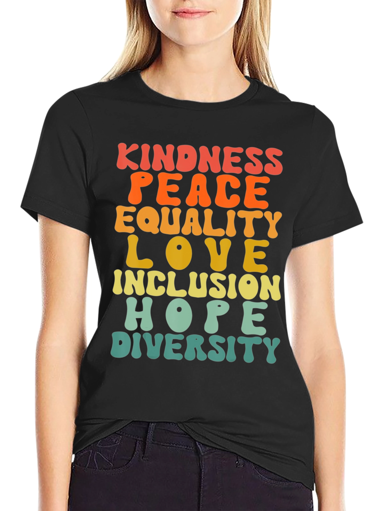 Kindness Peace Equality Love T-Shirt