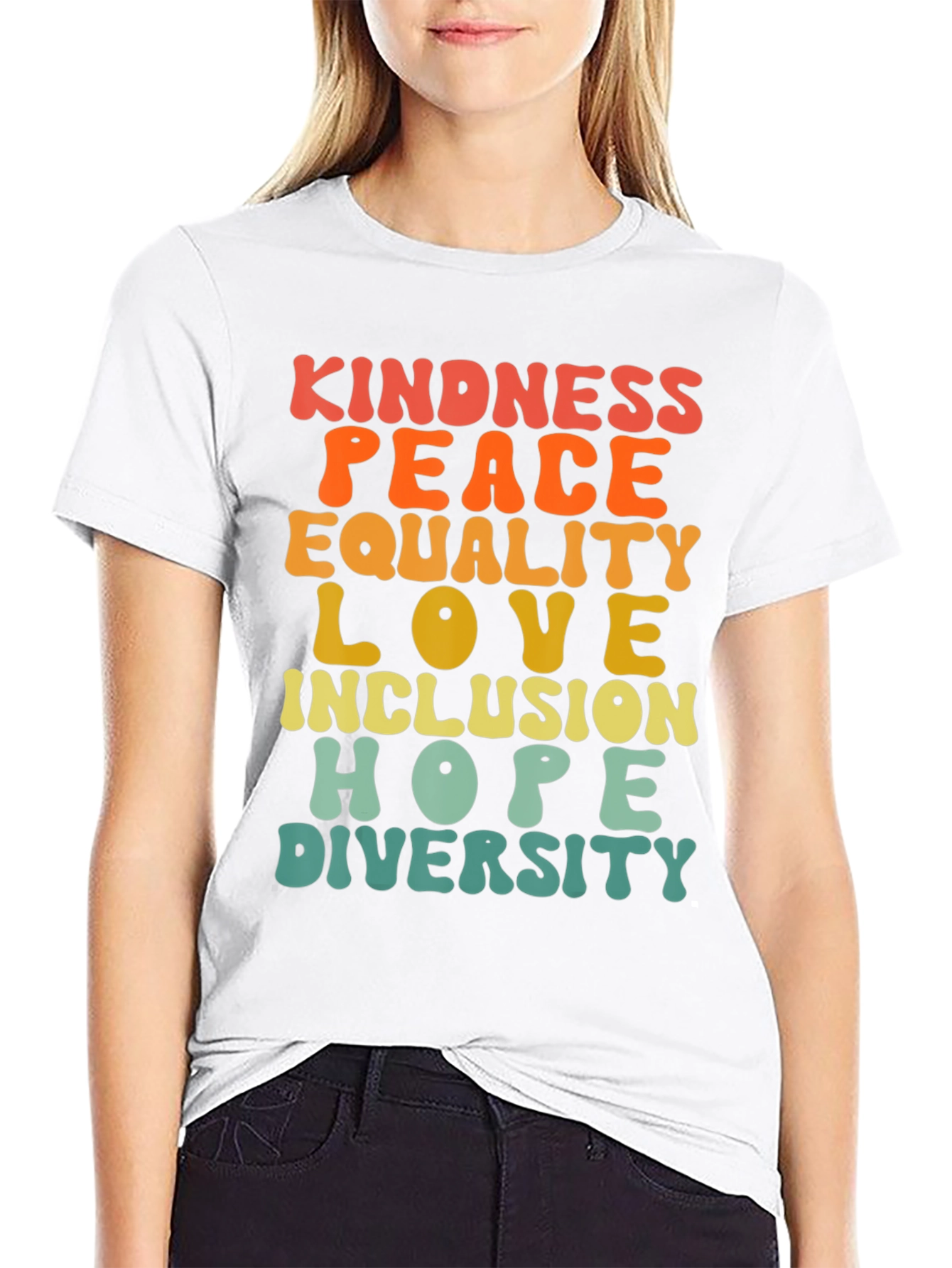 Kindness Peace Equality Love T-Shirt