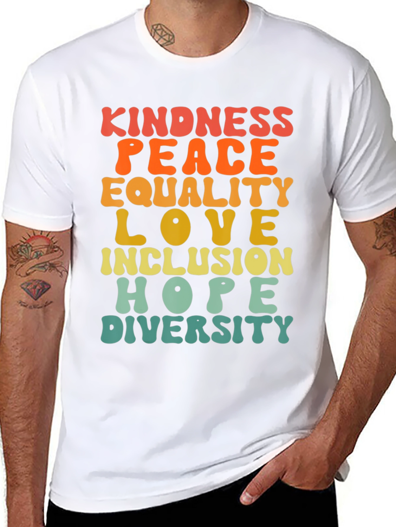 Kindness Peace Equality Love T-Shirt
