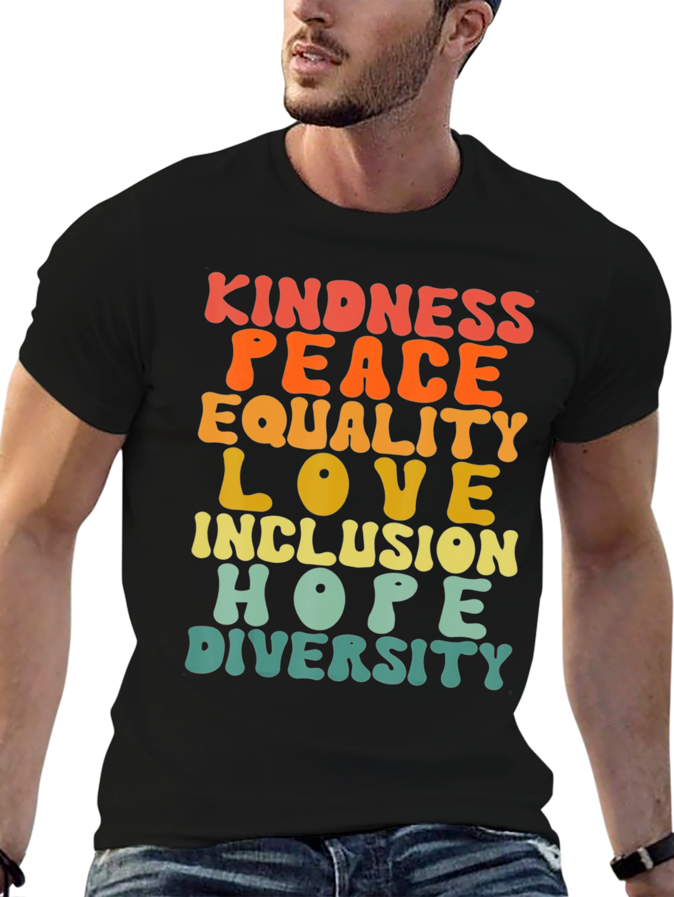 Kindness Peace Equality Love T-Shirt