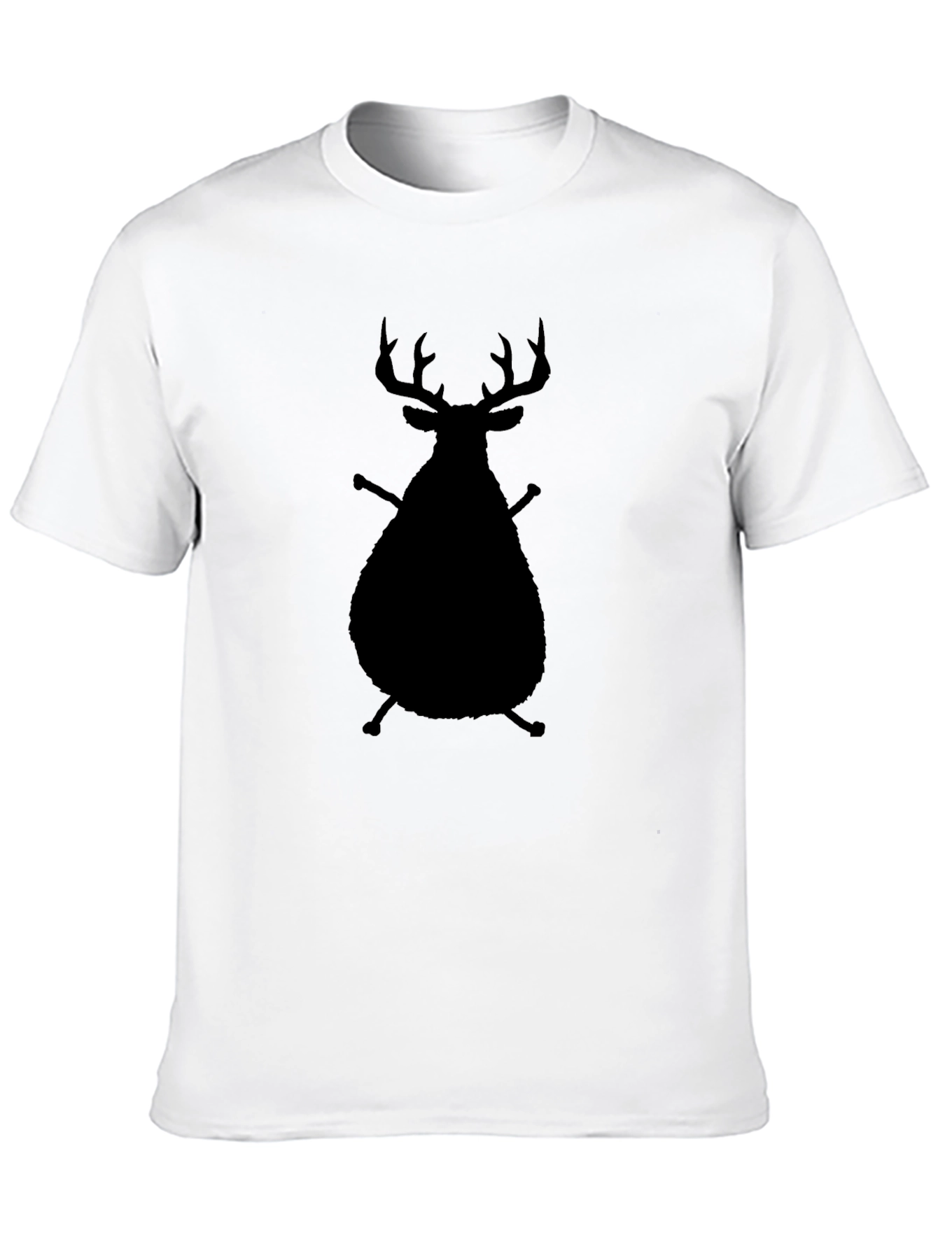 Silhouette Deer & Sticks Graphic Tee