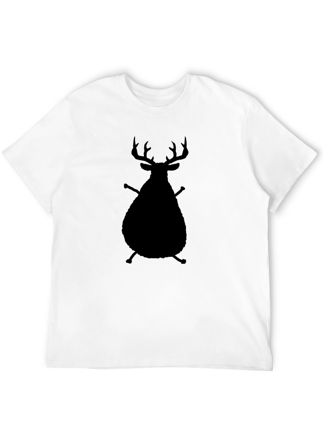 Silhouette Deer & Sticks Graphic Tee