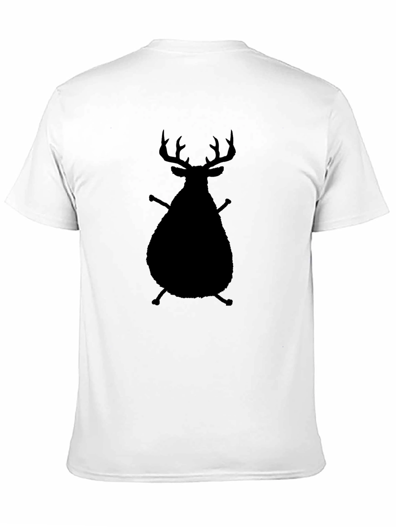 Silhouette Deer & Sticks Graphic Tee