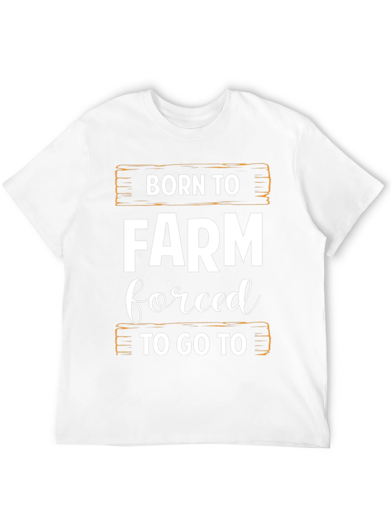 Born to Farm T-Shirt - Black Cotton Tee