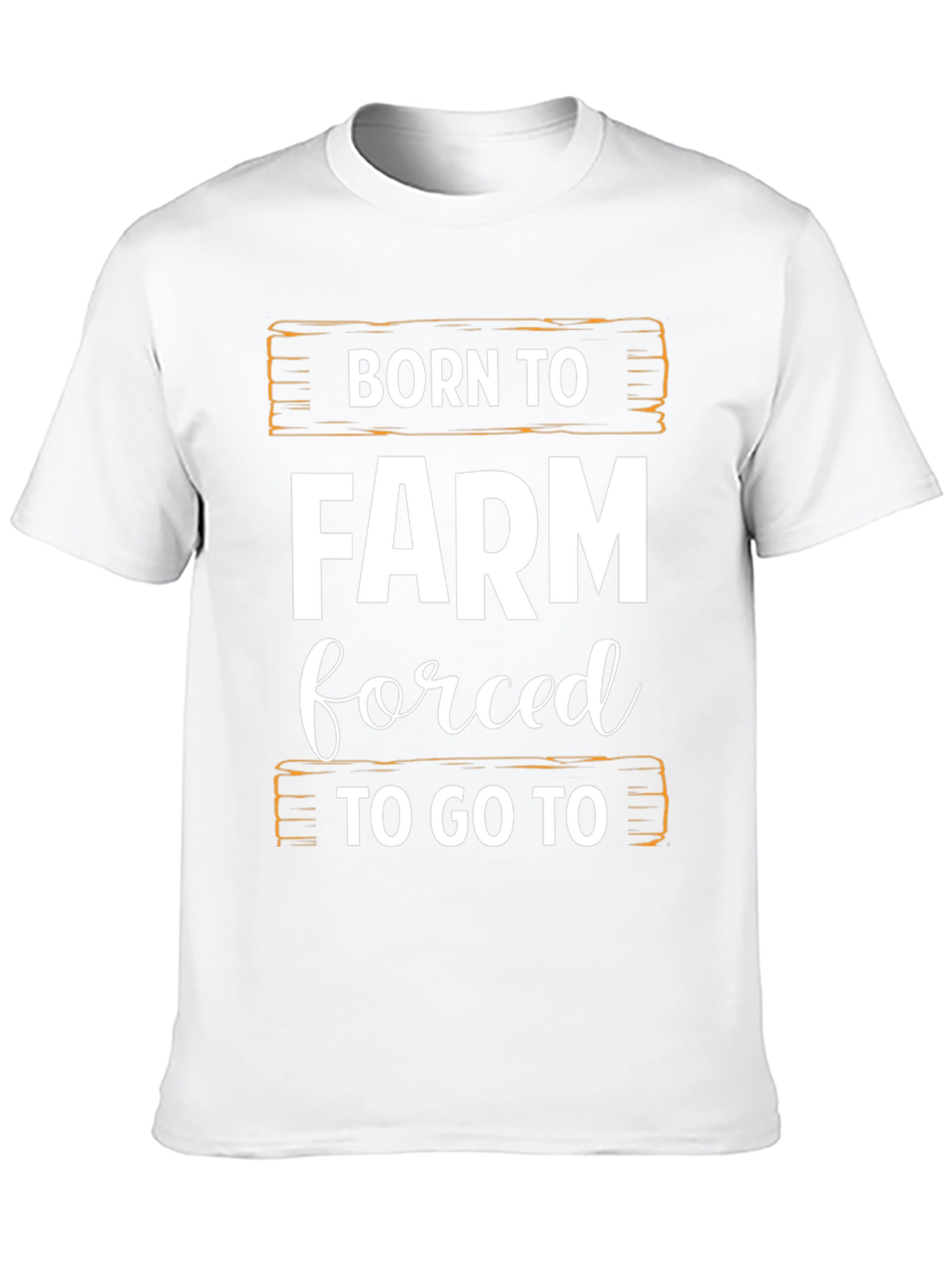 Born to Farm T-Shirt - Black Cotton Tee