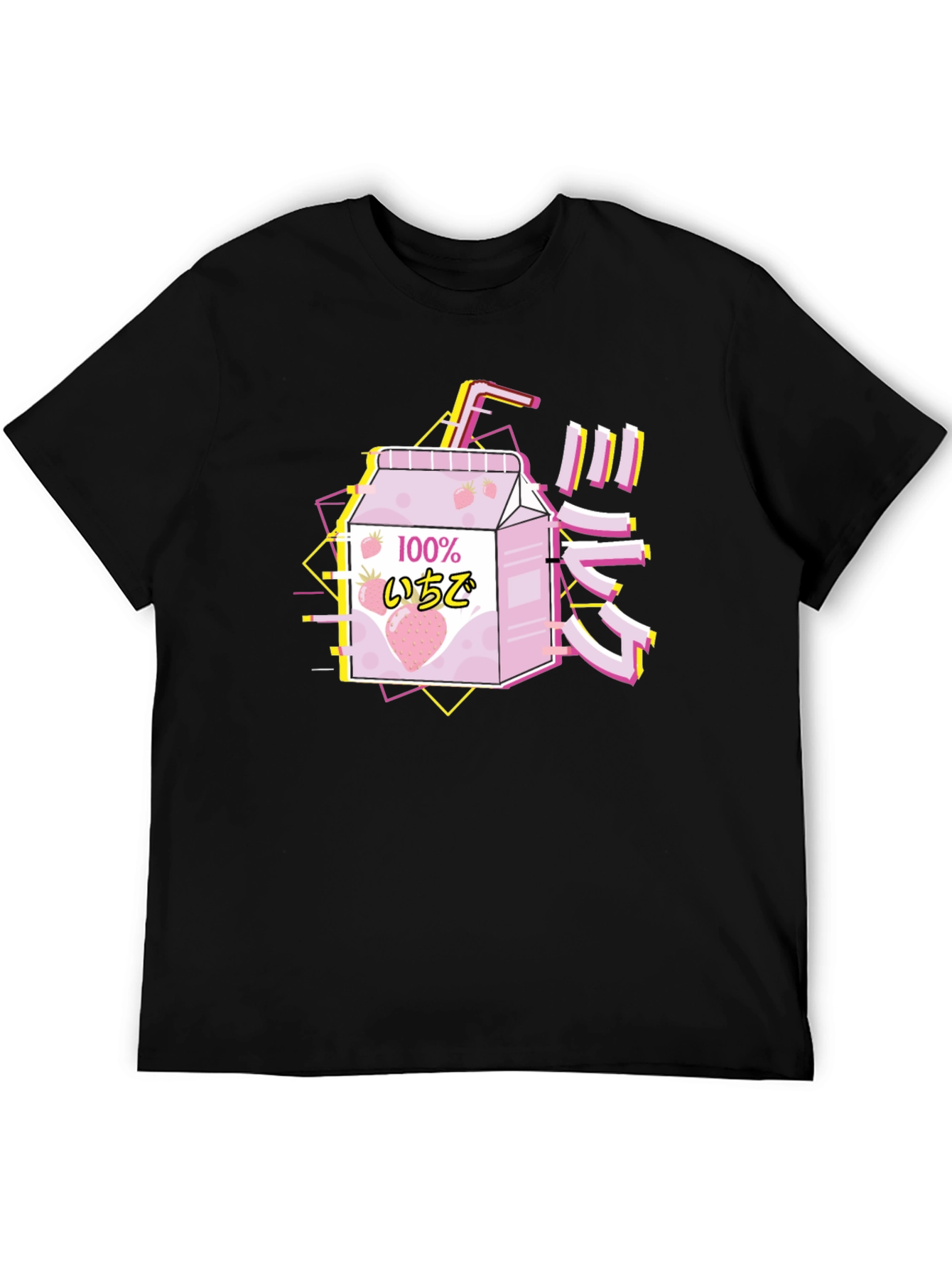 Strawberry Milk T-Shirt - Vaporwave Aesthetic