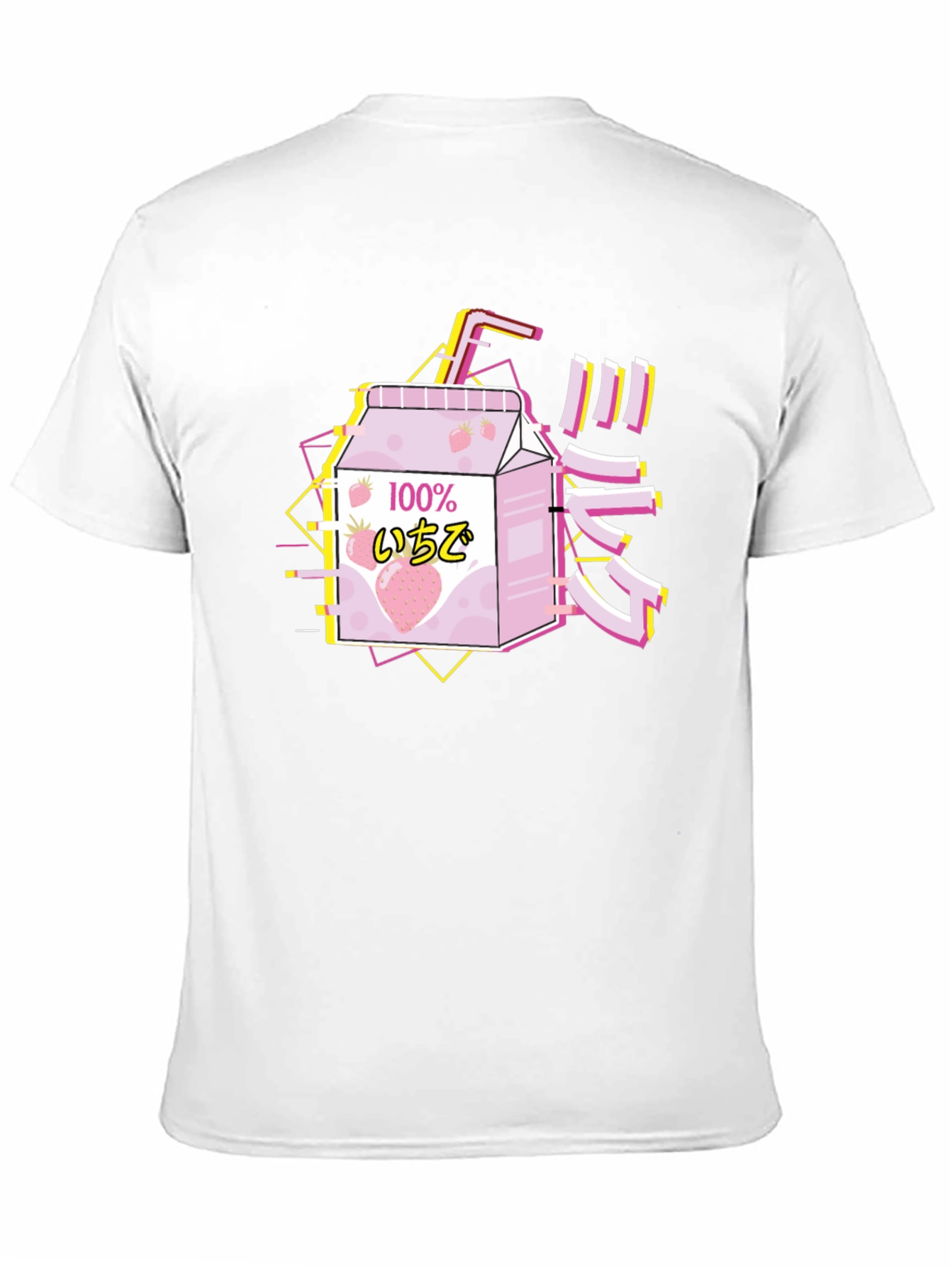 Strawberry Milk T-Shirt - Vaporwave Aesthetic
