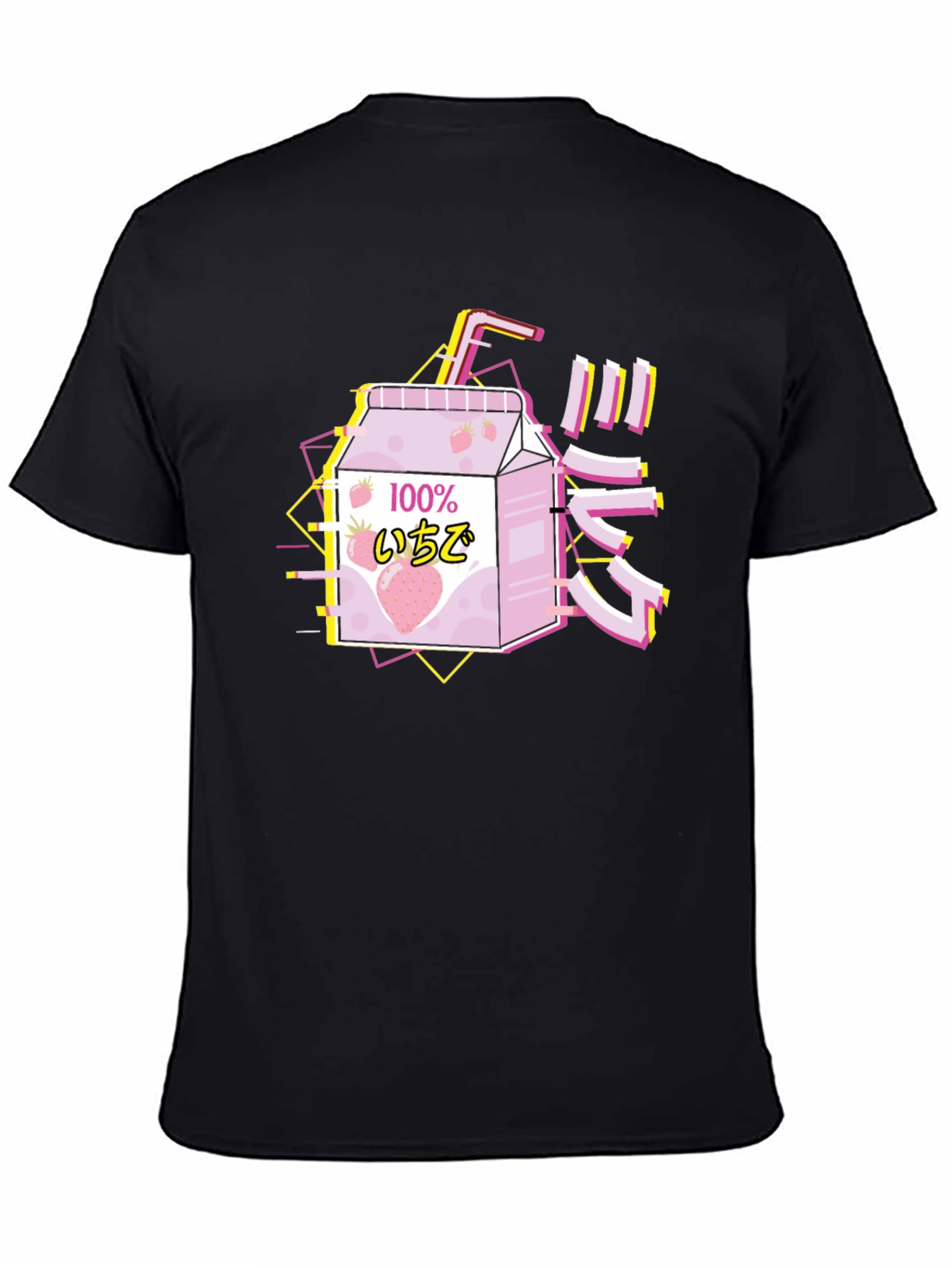 Strawberry Milk T-Shirt - Vaporwave Aesthetic