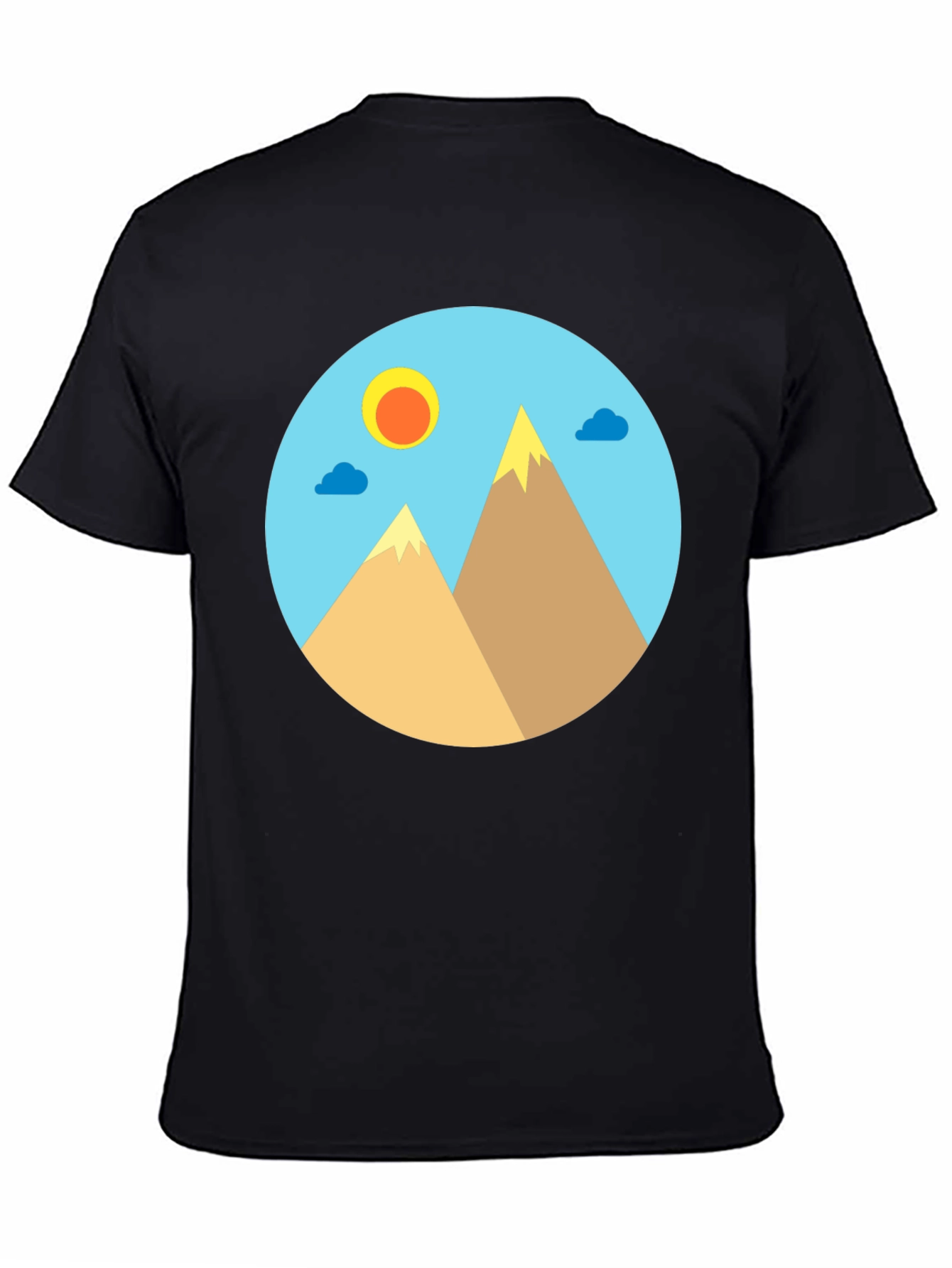 Mountain View Graphic T-Shirt - Unisex Cotton Tee
