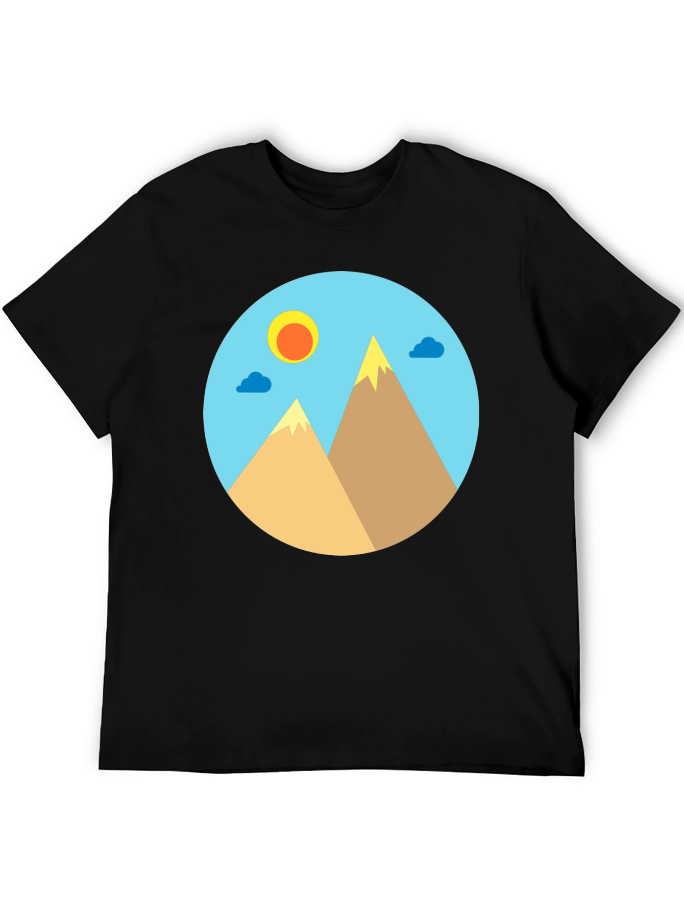 Mountain View Graphic T-Shirt - Unisex Cotton Tee