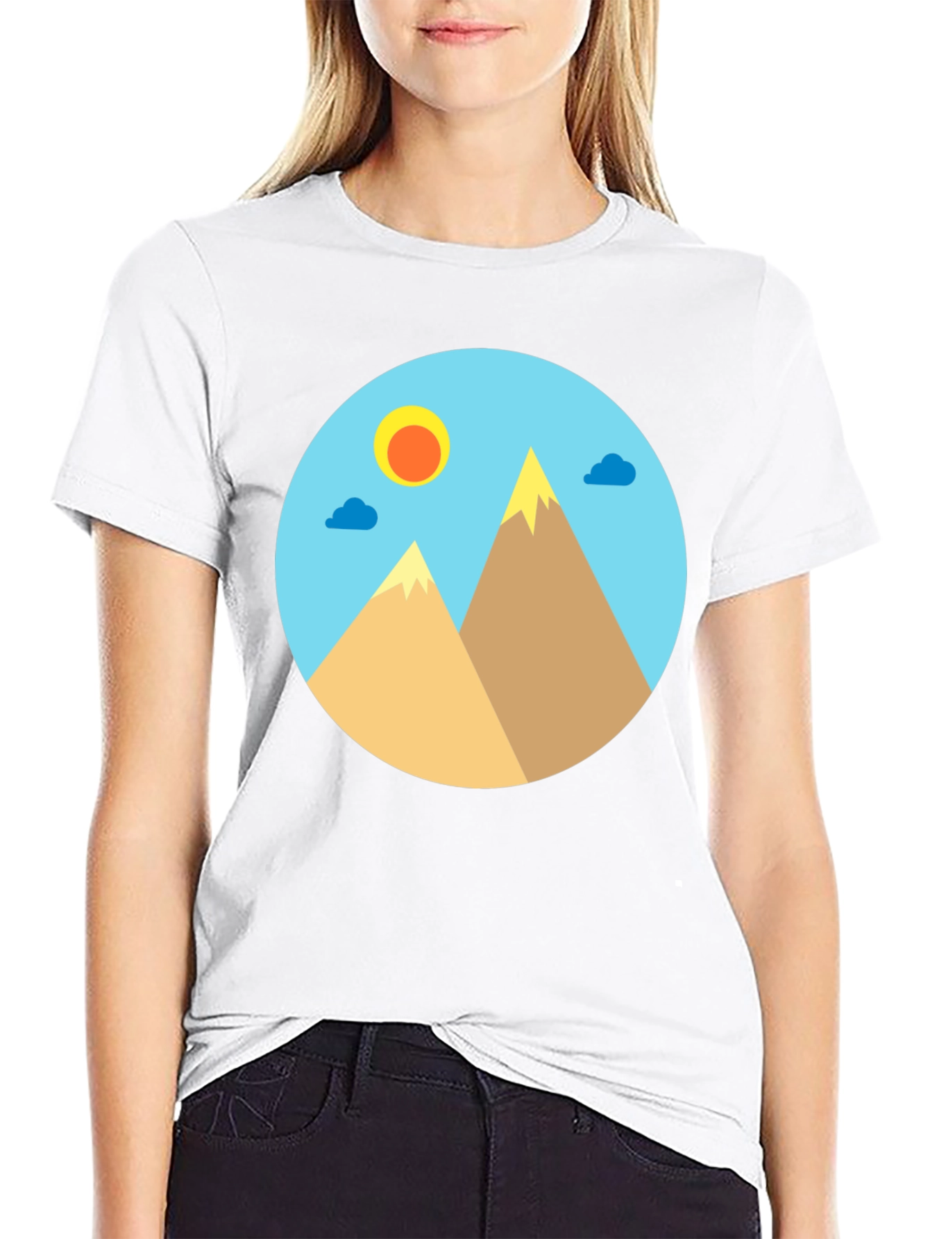 Mountain View Graphic T-Shirt - Unisex Cotton Tee