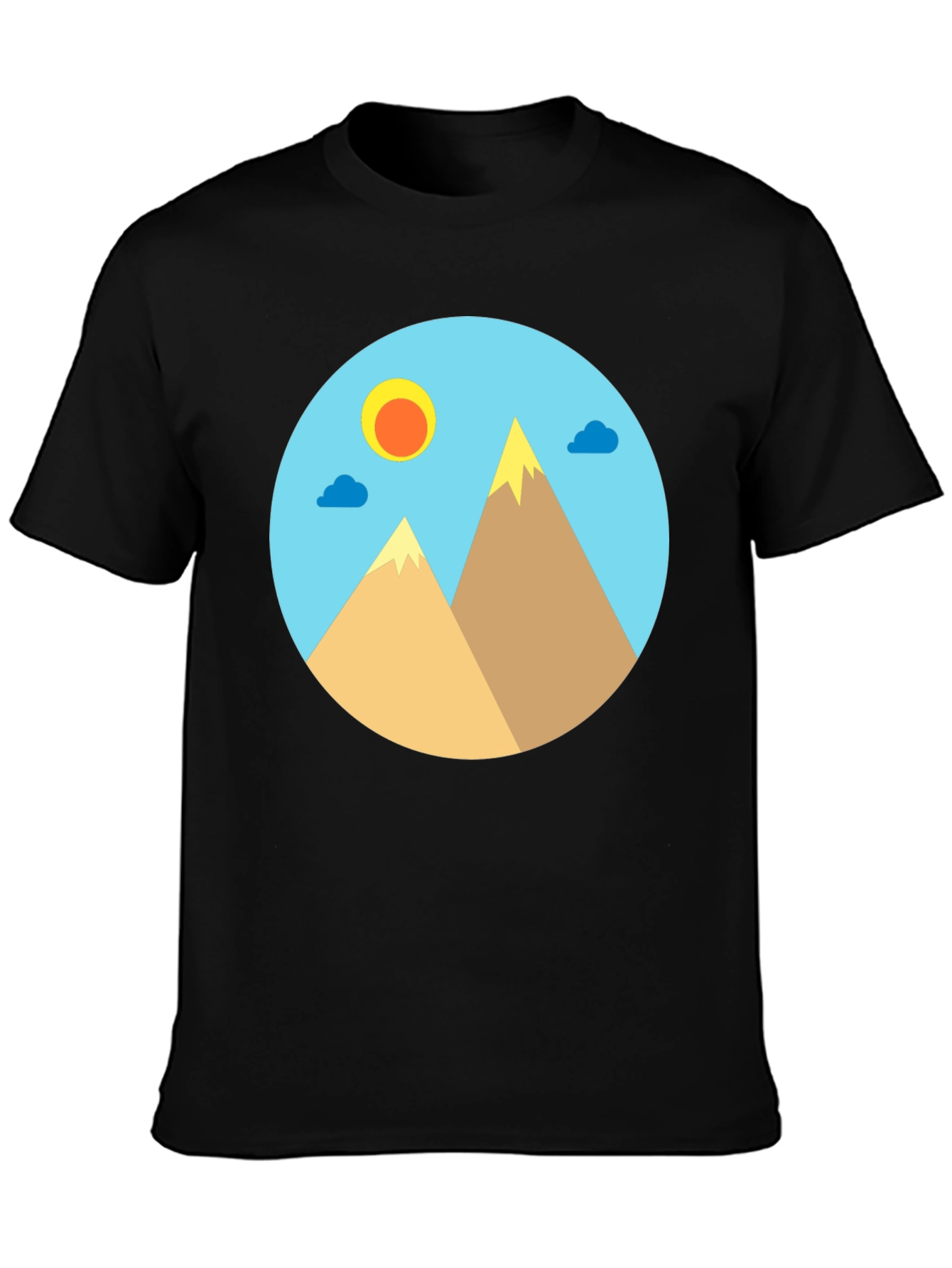 Mountain View Graphic T-Shirt - Unisex Cotton Tee