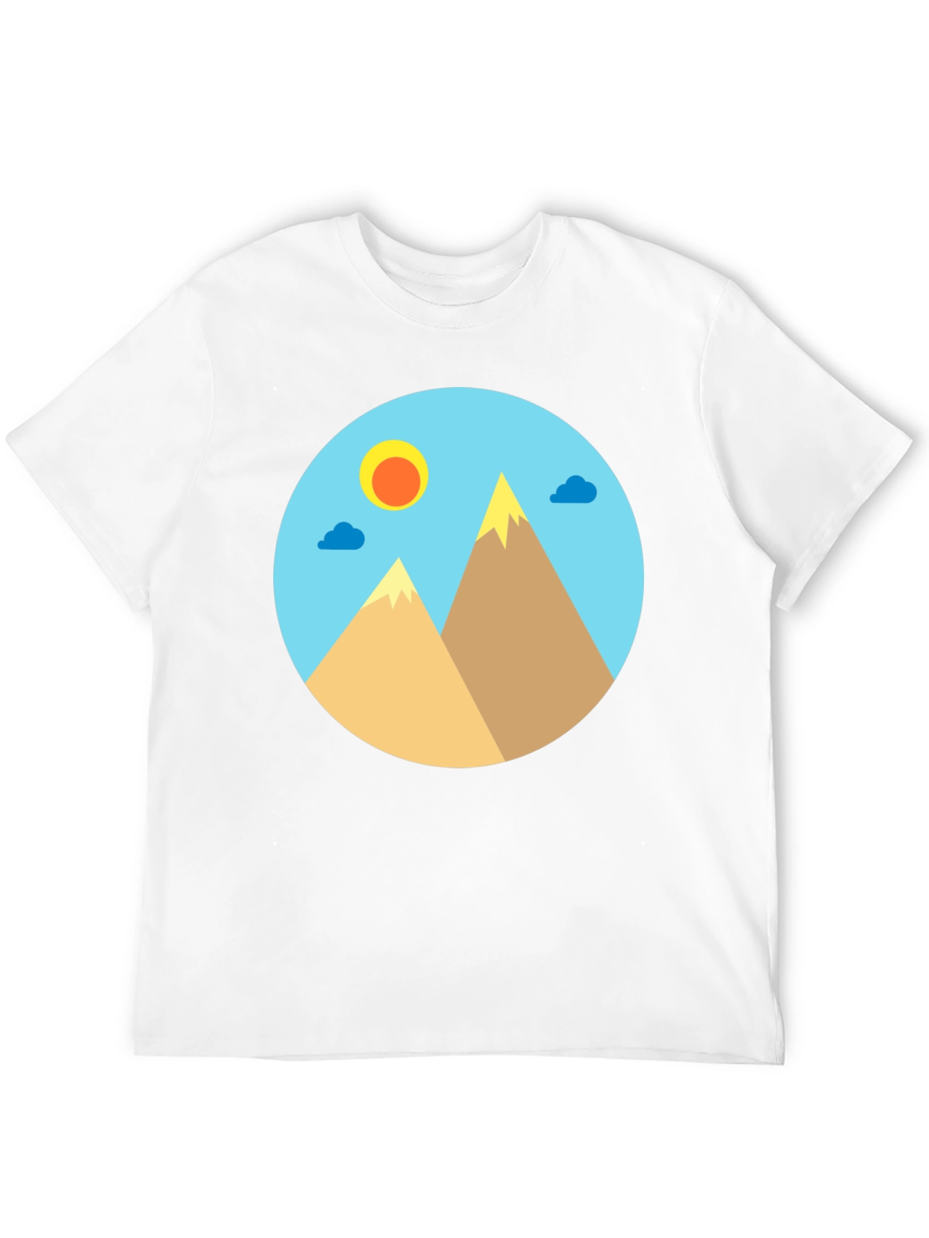 Mountain View Graphic T-Shirt - Unisex Cotton Tee