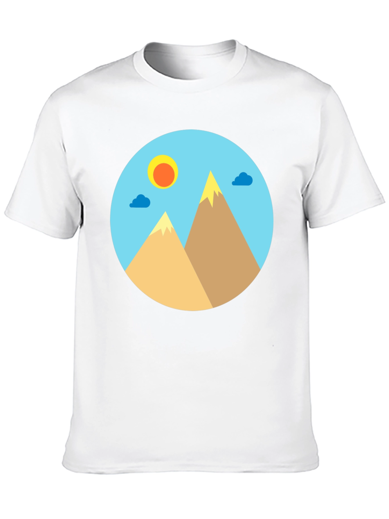 Mountain View Graphic T-Shirt - Unisex Cotton Tee