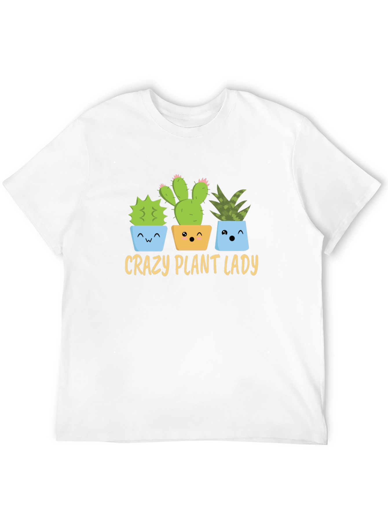 Crazy Plant Lady T-Shirt - Succulent Design