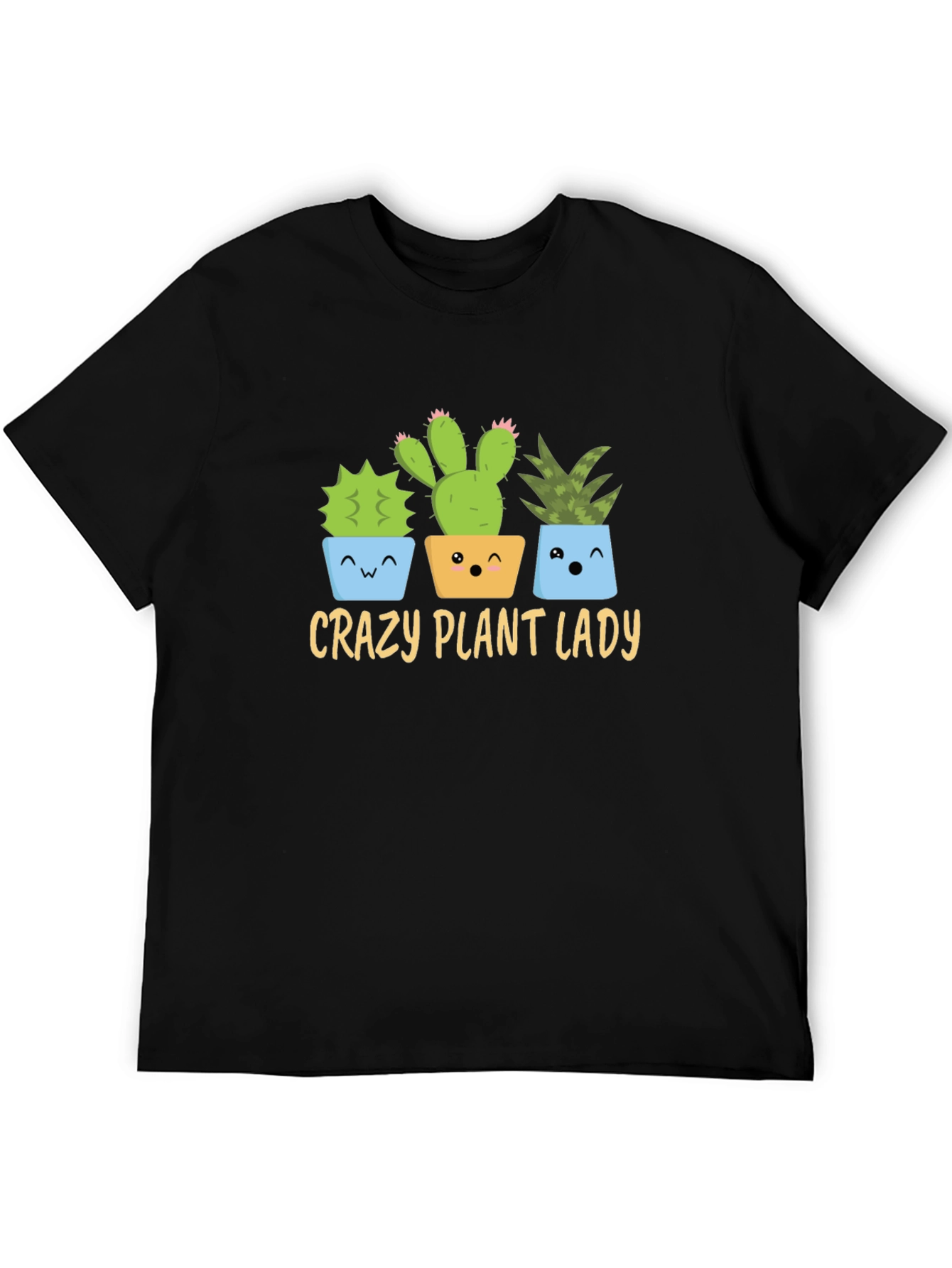 Crazy Plant Lady T-Shirt - Succulent Design