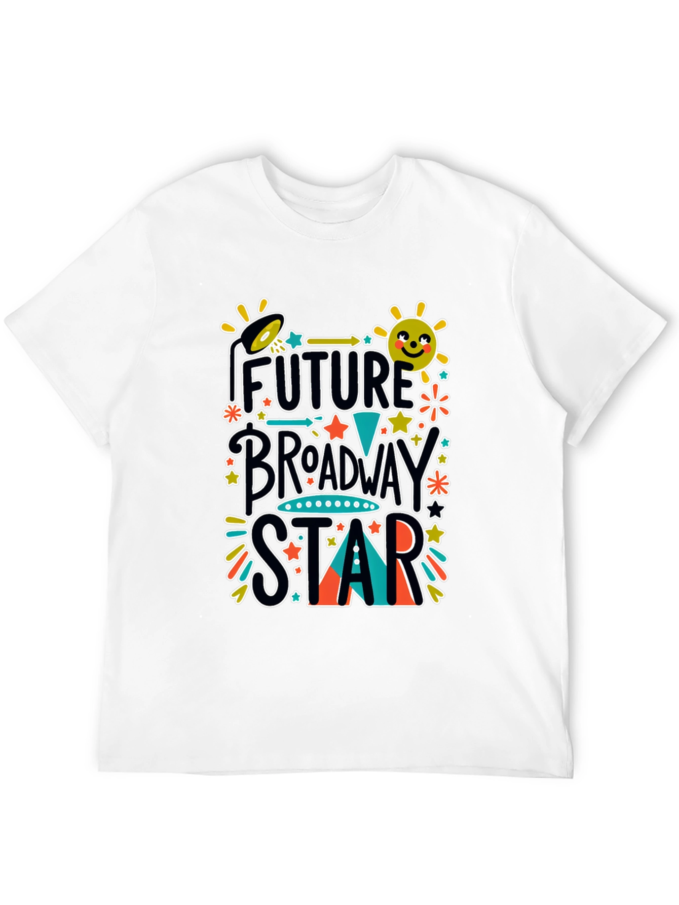 Future Broadway Star Graphic Tee - Black