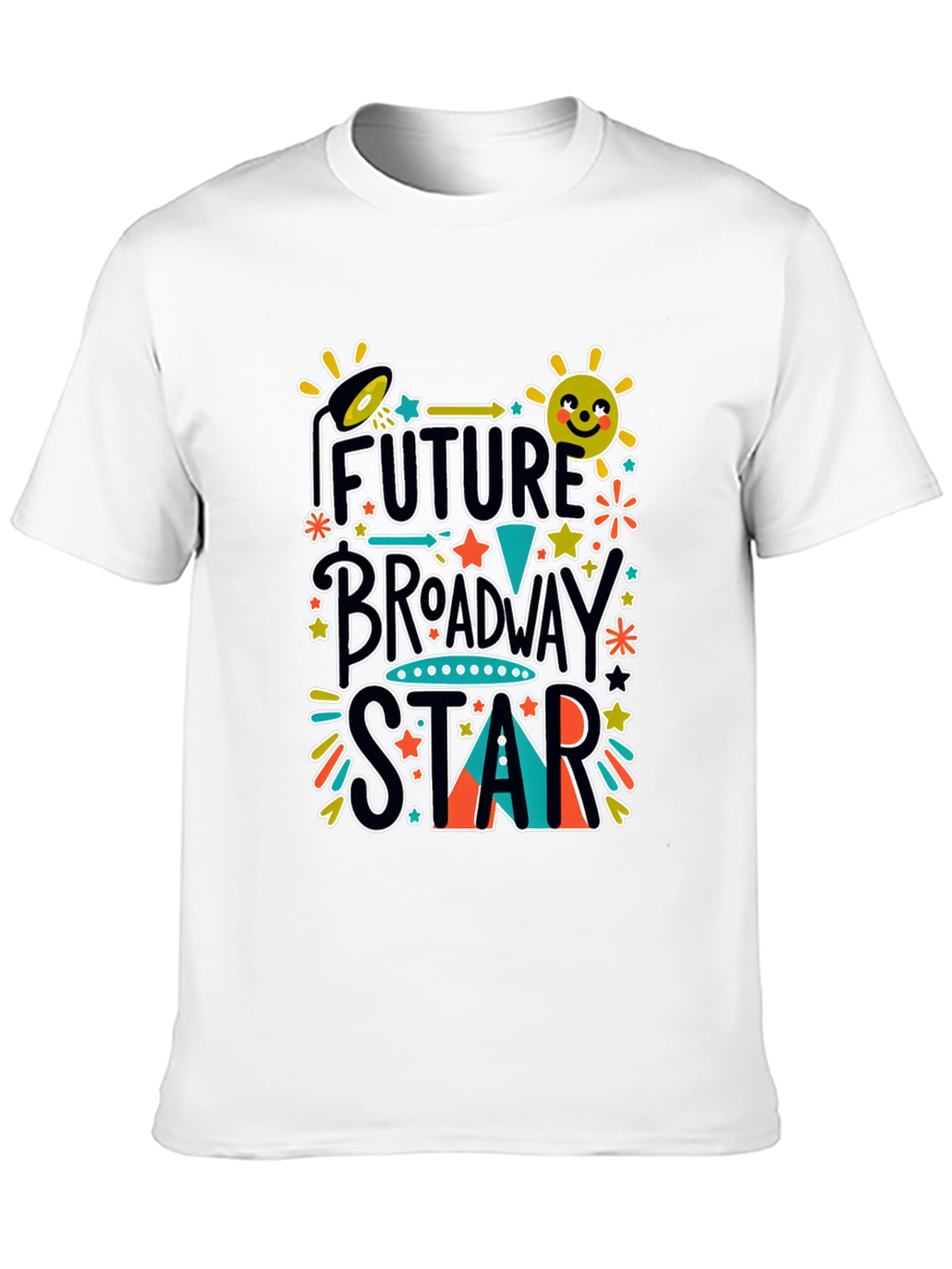 Future Broadway Star Graphic Tee - Black