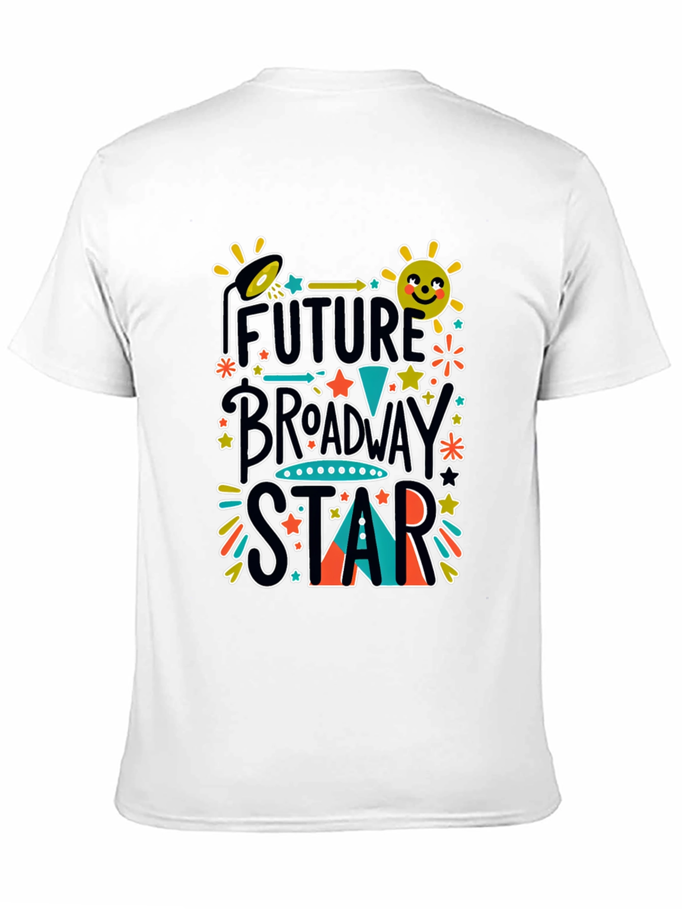 Future Broadway Star Graphic Tee - Black