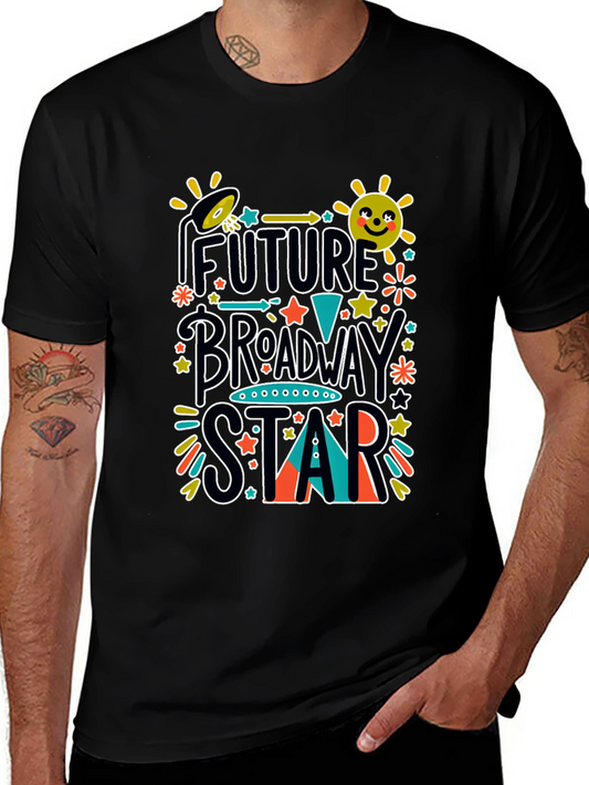 Future Broadway Star Graphic Tee - Black