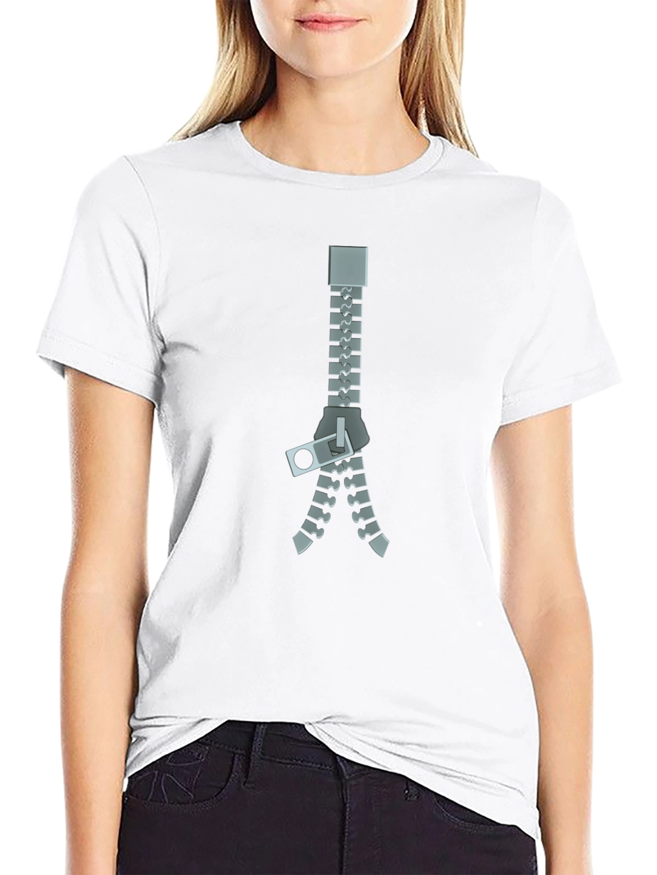 Unzipped Style: Graphic Tee