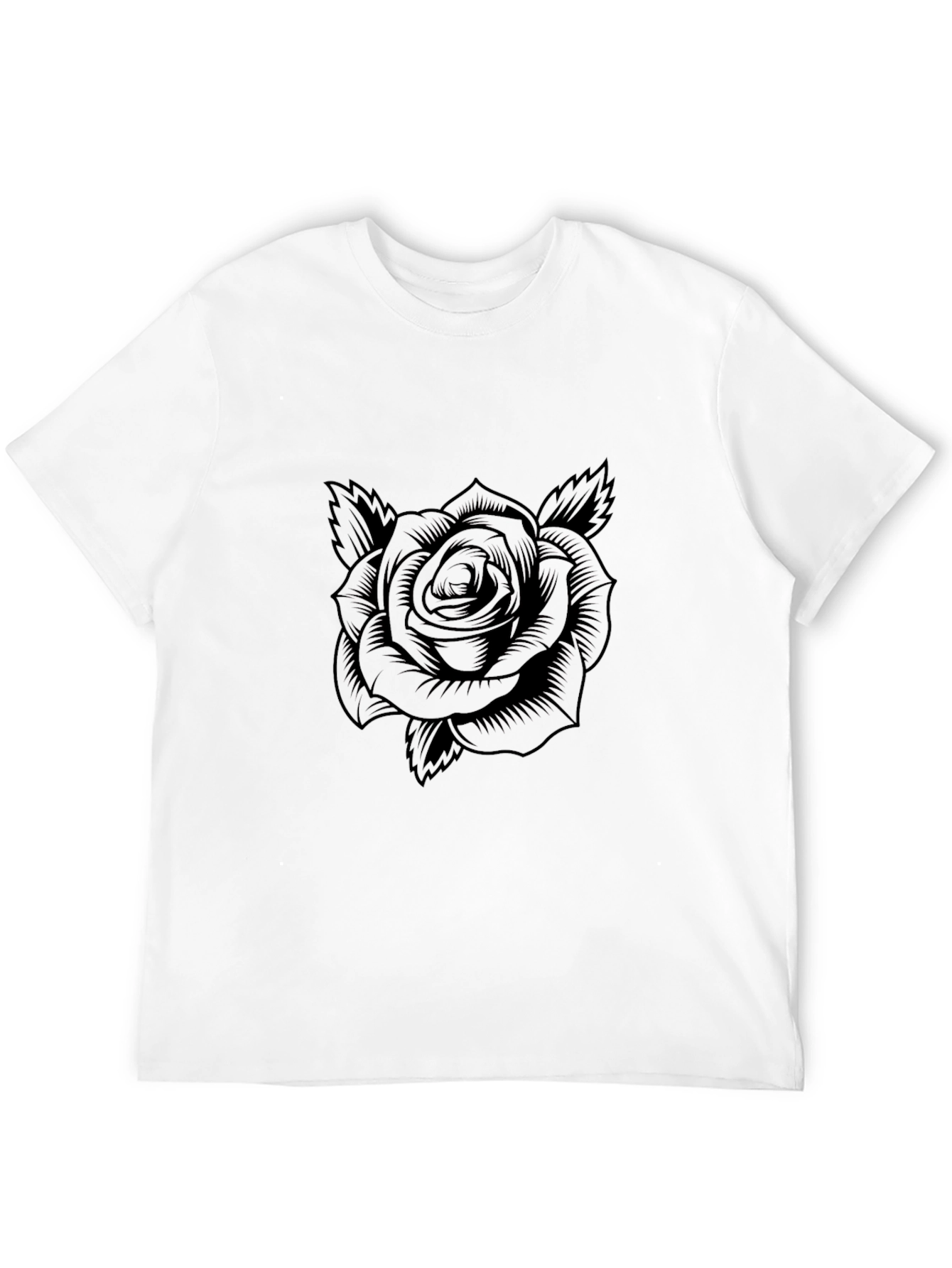 Black Rose Graphic T-Shirt