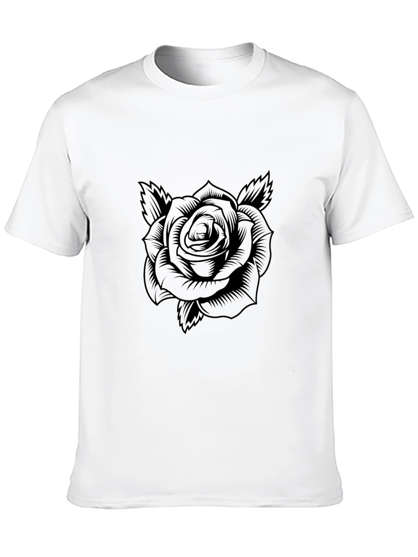 Black Rose Graphic T-Shirt