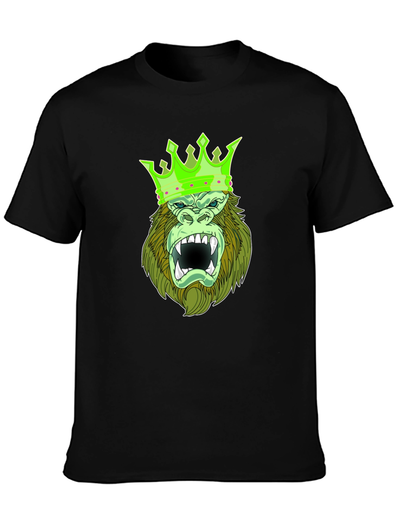 King Kong Graphic Tee - Mens Black T-Shirt