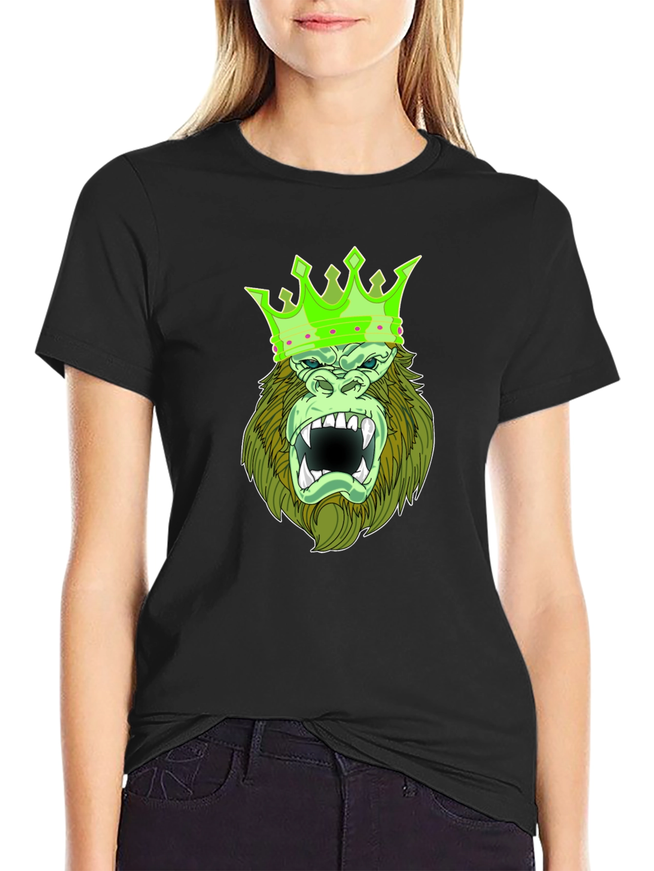 King Kong Graphic Tee - Mens Black T-Shirt