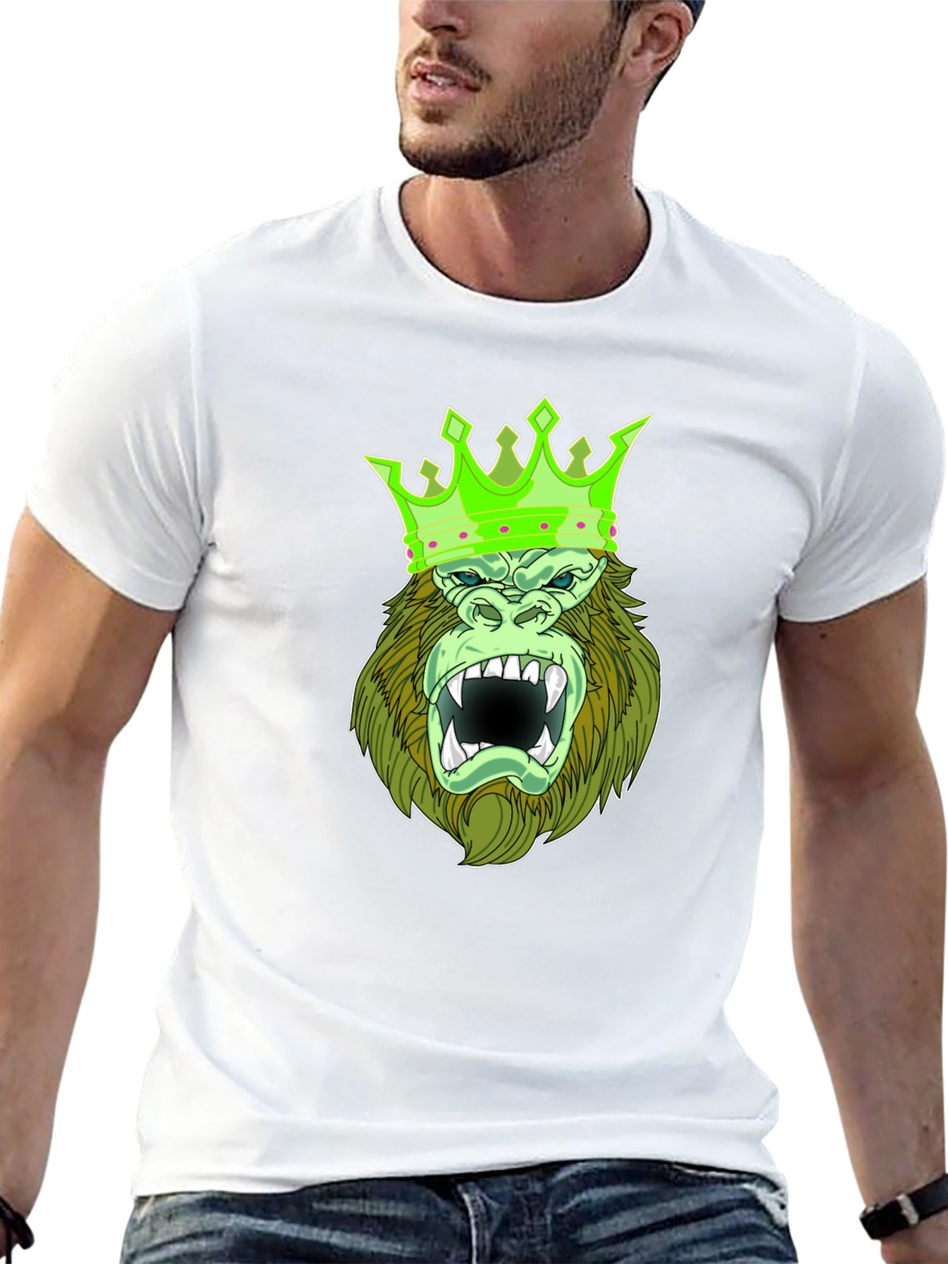 King Kong Graphic Tee - Mens Black T-Shirt