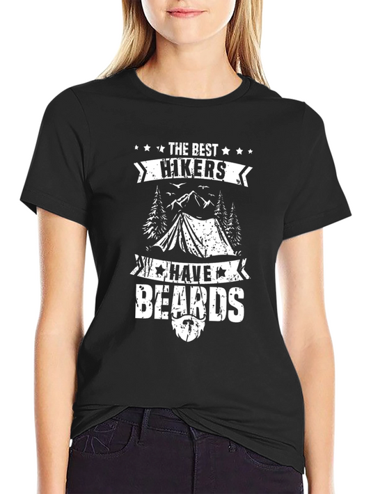 Best Hikers Have Beards Graphic T-Shirt