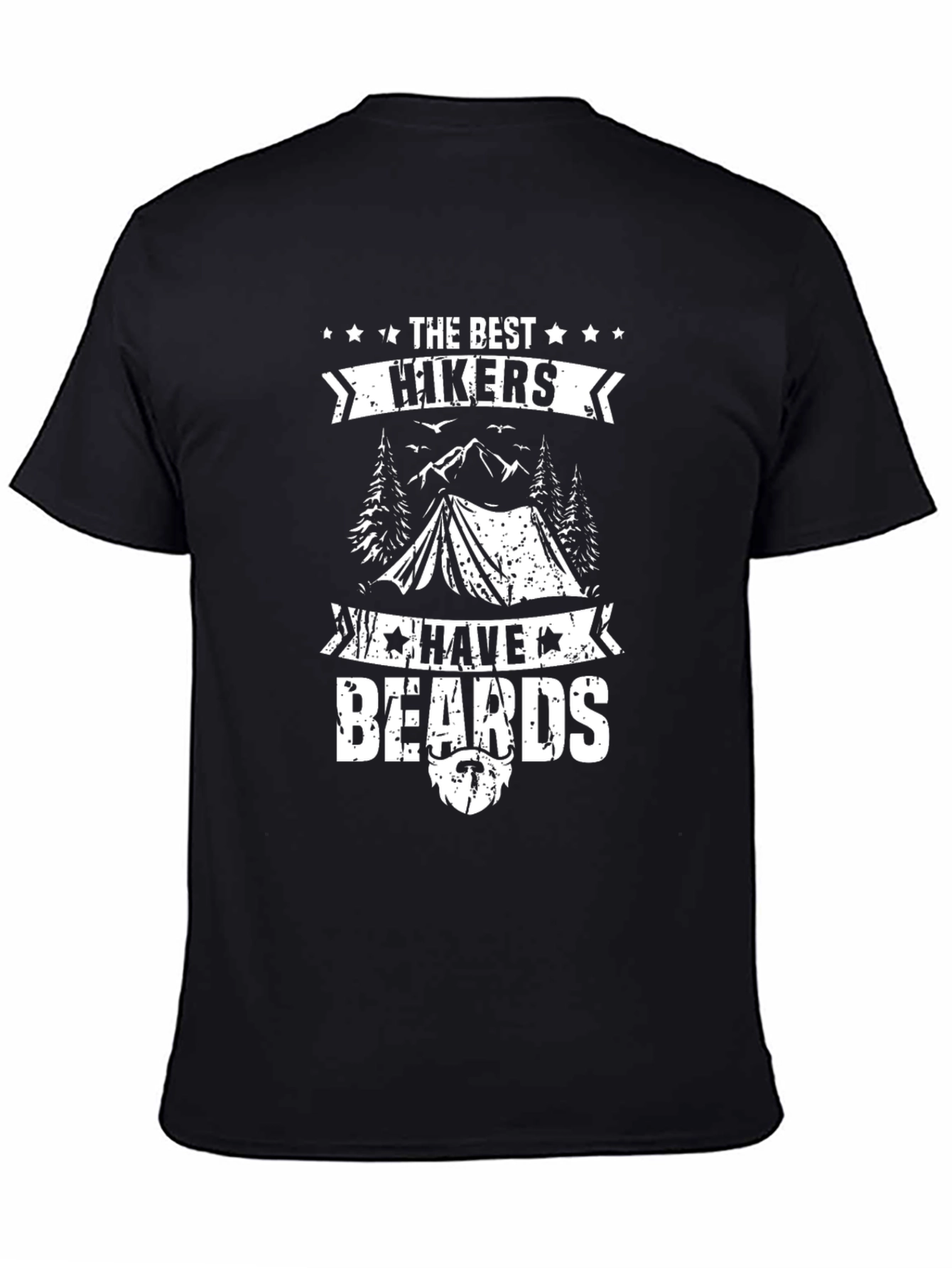 Best Hikers Have Beards Graphic T-Shirt