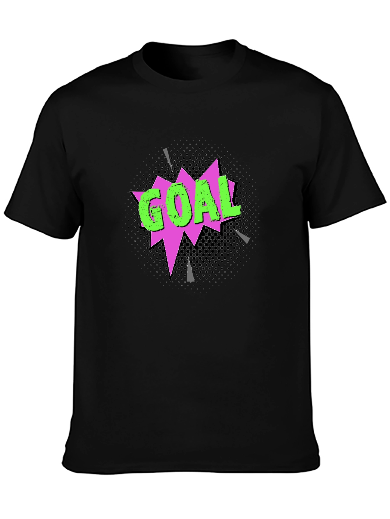 Goal T-Shirt - Black Graphic Tee