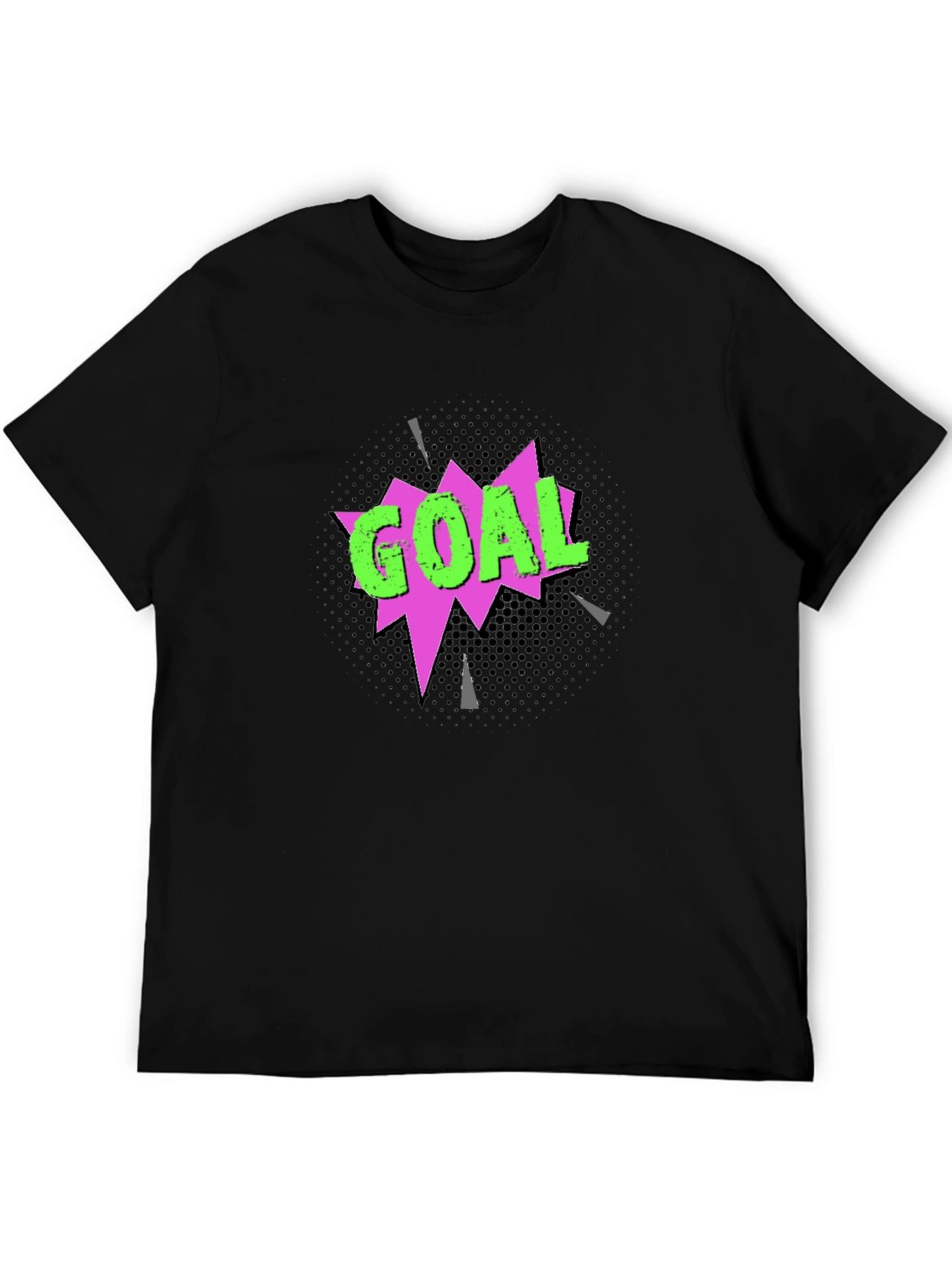 Goal T-Shirt - Black Graphic Tee