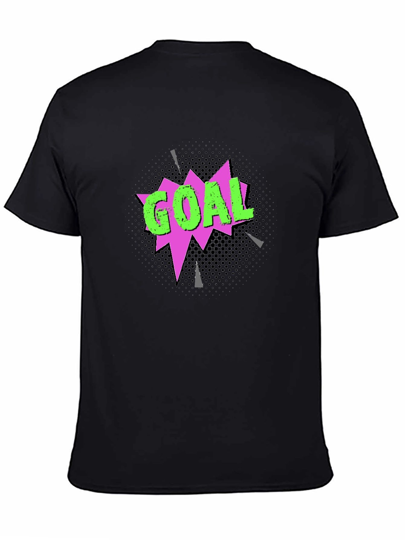 Goal T-Shirt - Black Graphic Tee