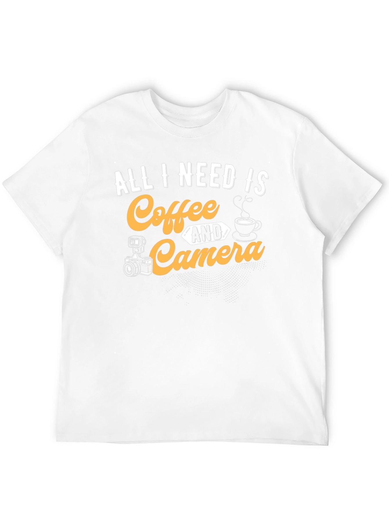 Coffee and Camera T-Shirt - Photographers Essential