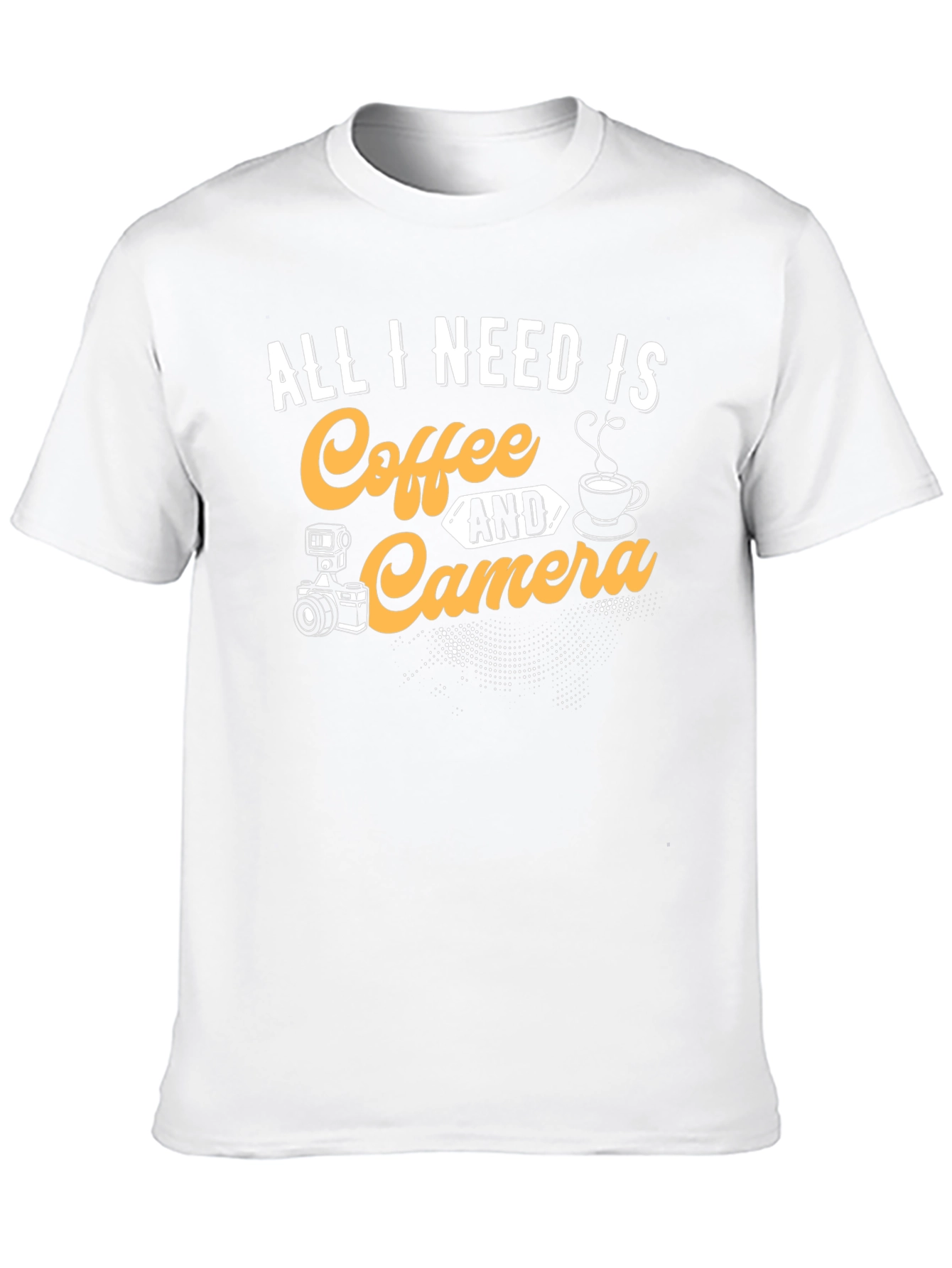 Coffee and Camera T-Shirt - Photographers Essential