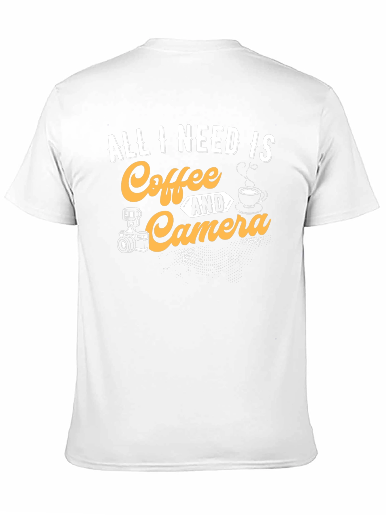 Coffee and Camera T-Shirt - Photographers Essential