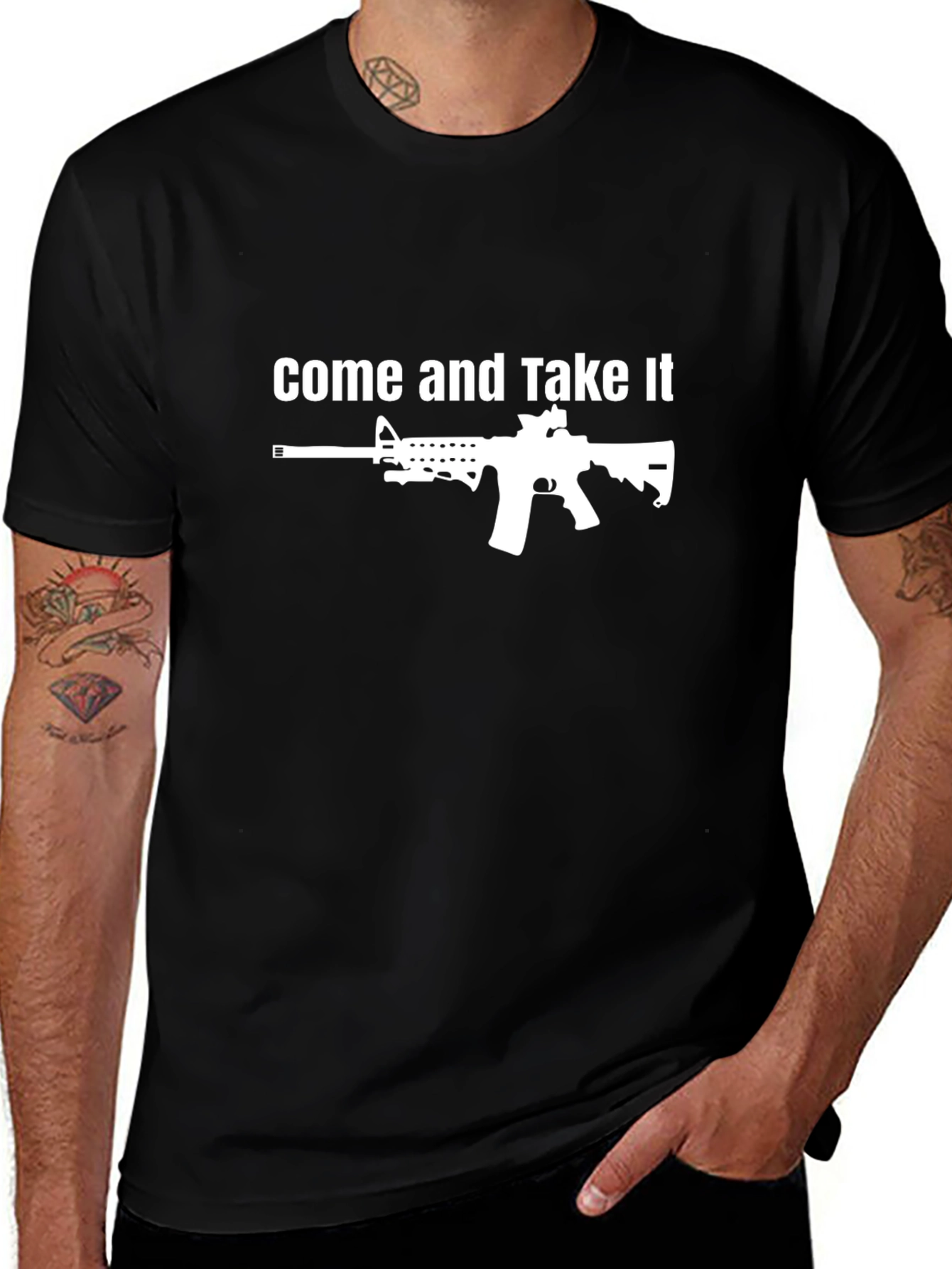 Come and Take It T-Shirt - AR-15 Graphic Tee