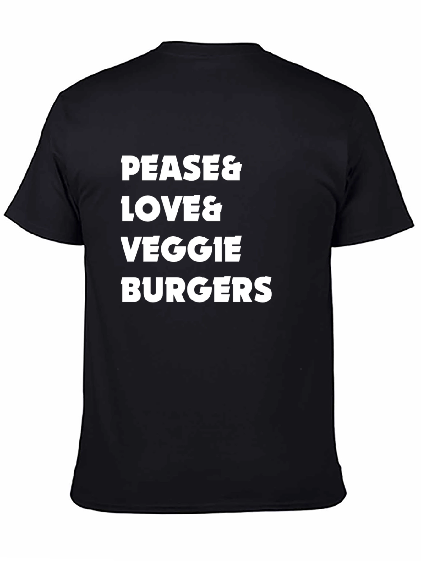 Pease Love Veggie Burgers T-Shirt