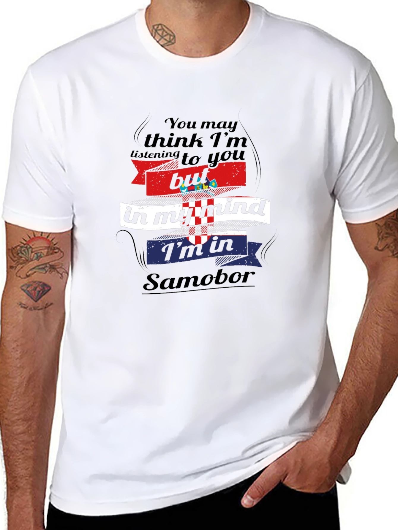 Samobor Croatia T-Shirt - Novelty Travel Tee