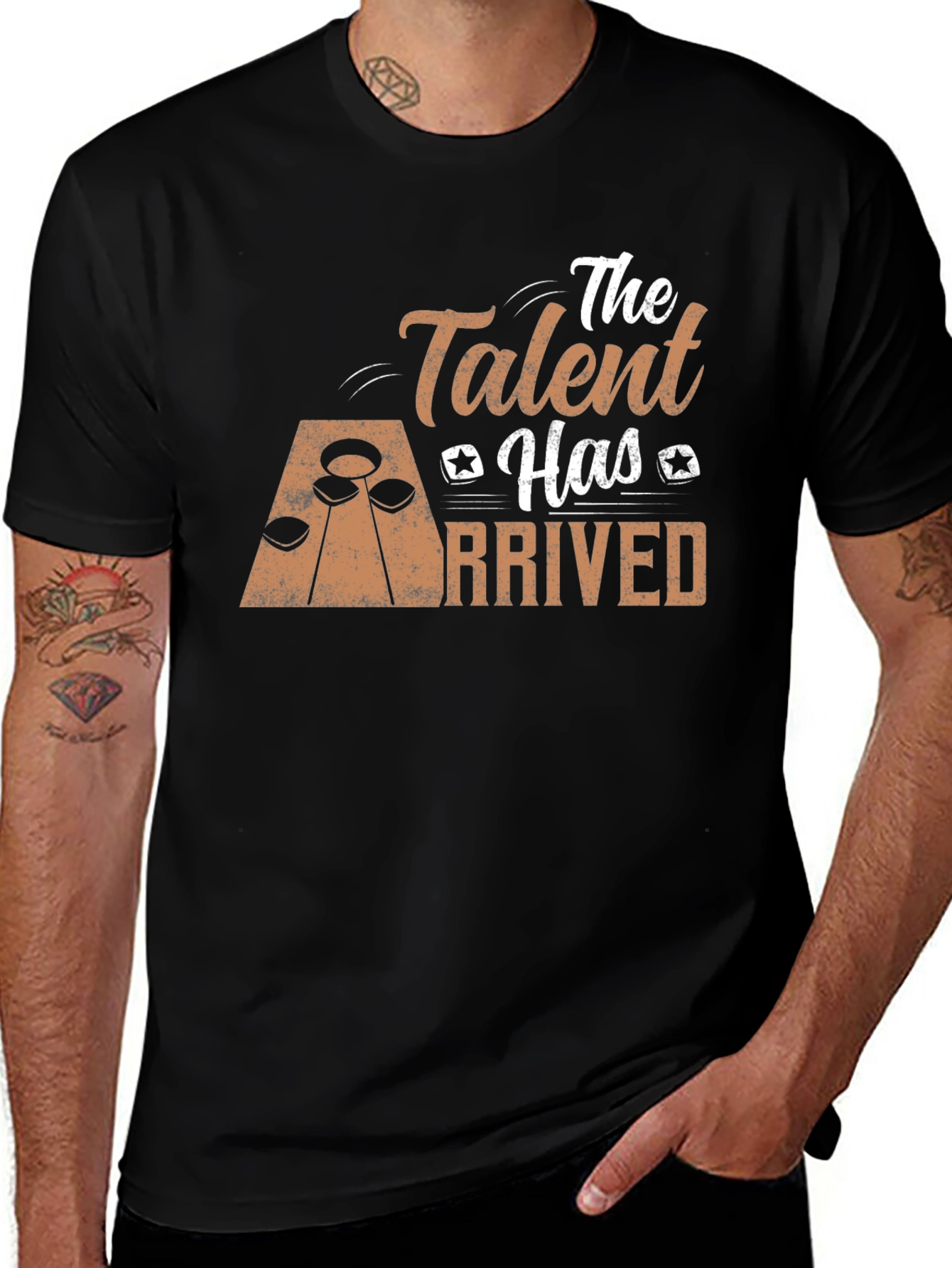 The Talent Has Arrived Black T-Shirt