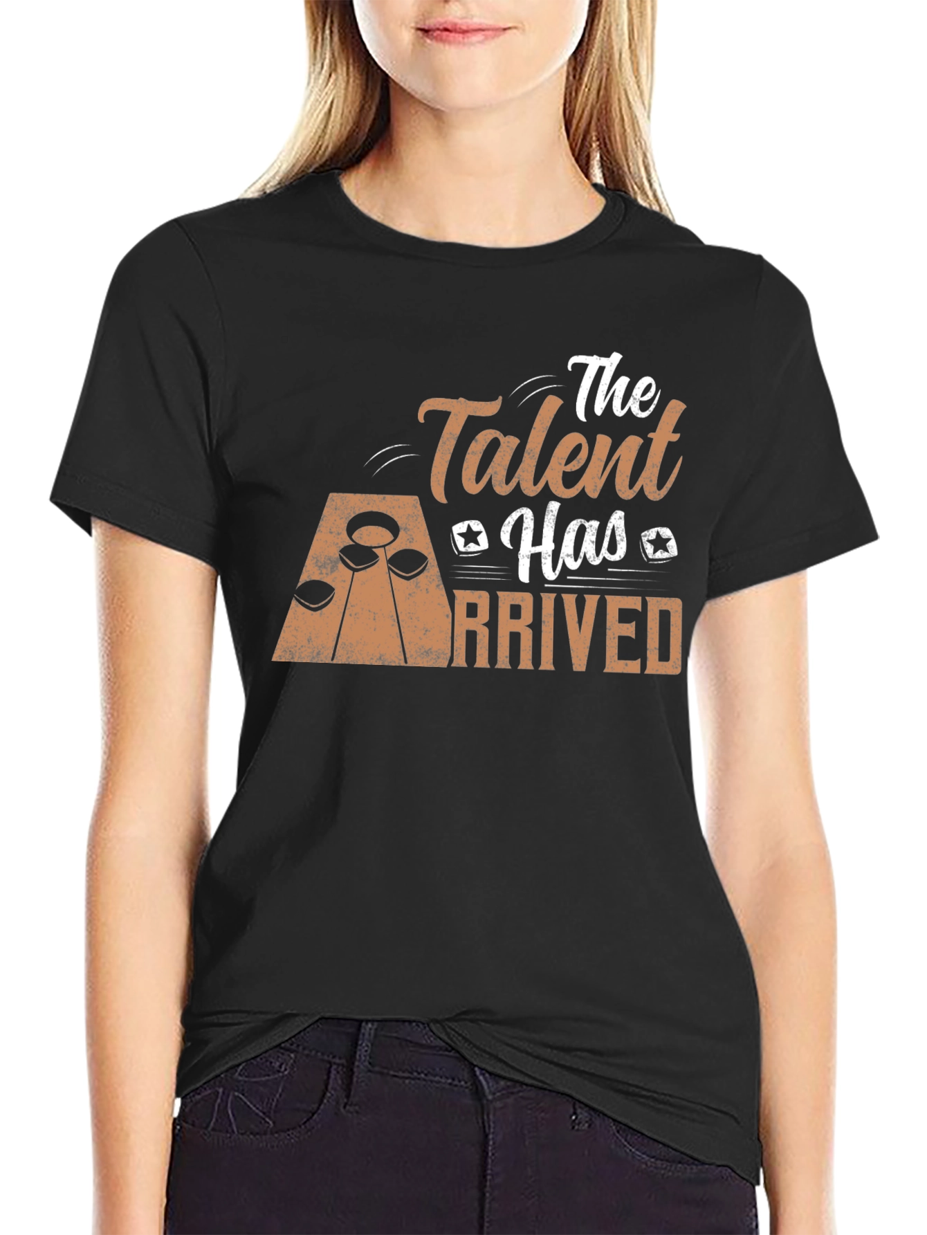 The Talent Has Arrived Black T-Shirt