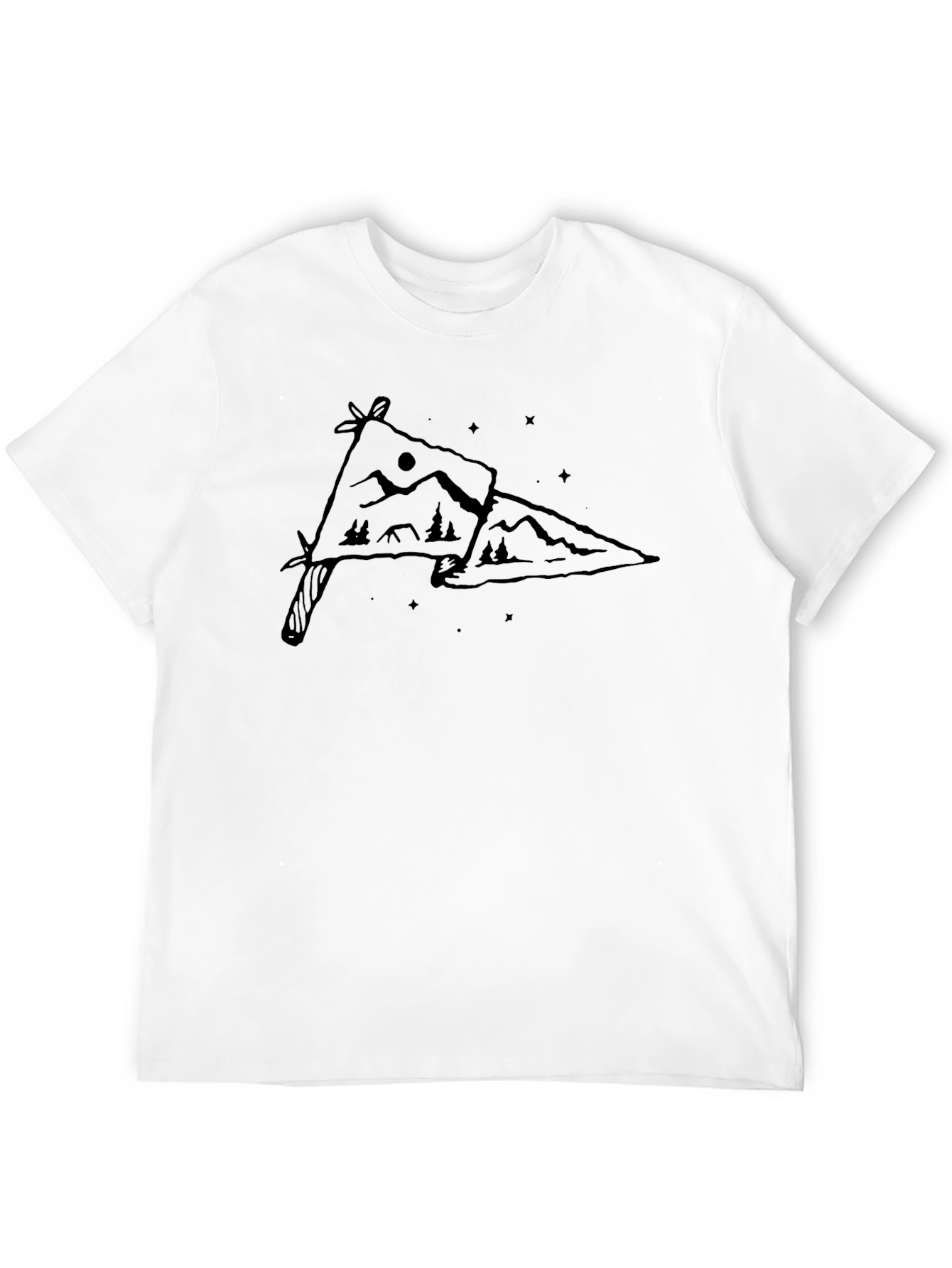 Mountain Knife Graphic T-Shirt - Adventure Ready!
